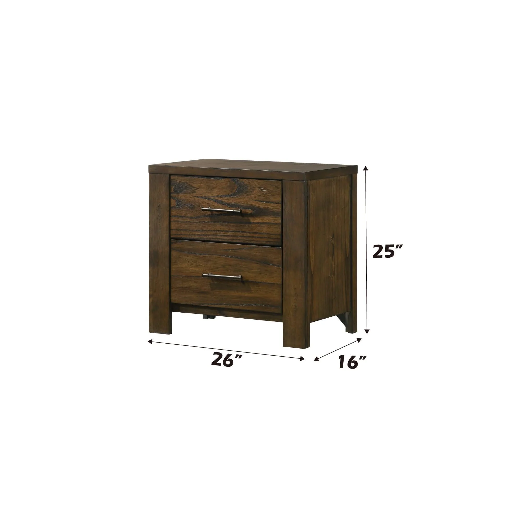 Merrilee - Nightstand - Oak - Image 3