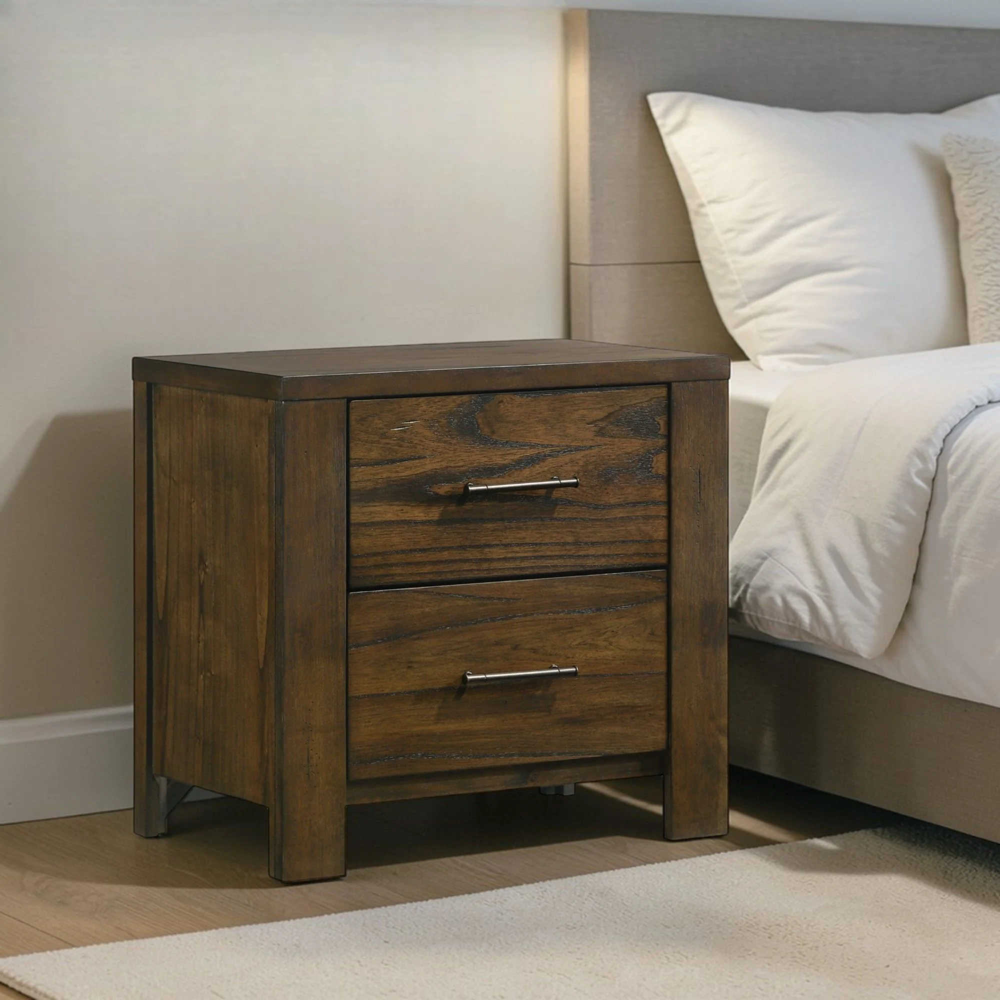 Merrilee - Nightstand - Oak - Image 4