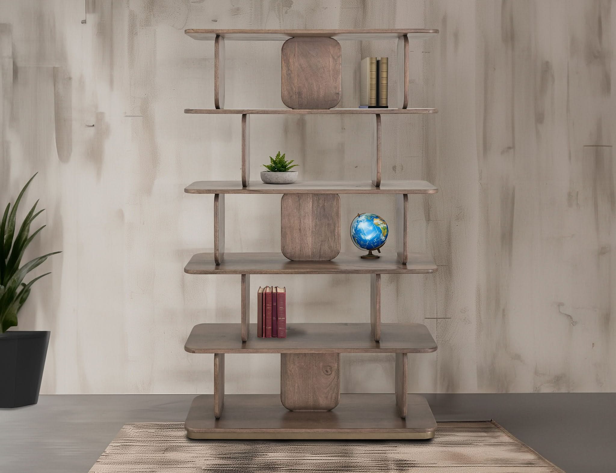 Mezquite - 5 Shelves Bookcase - Image 6