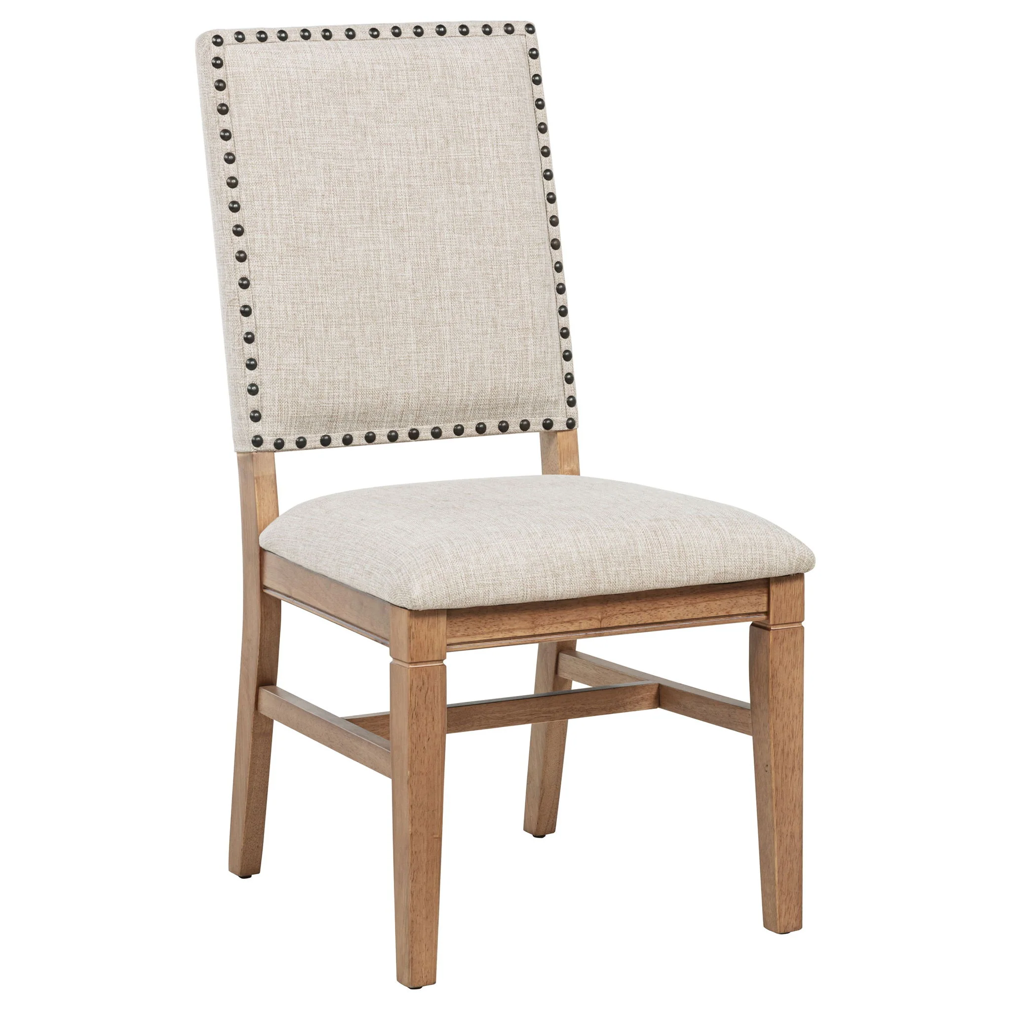 Middleton Upholstered Dining Side Chair Beige (Set of 2) - Image 4