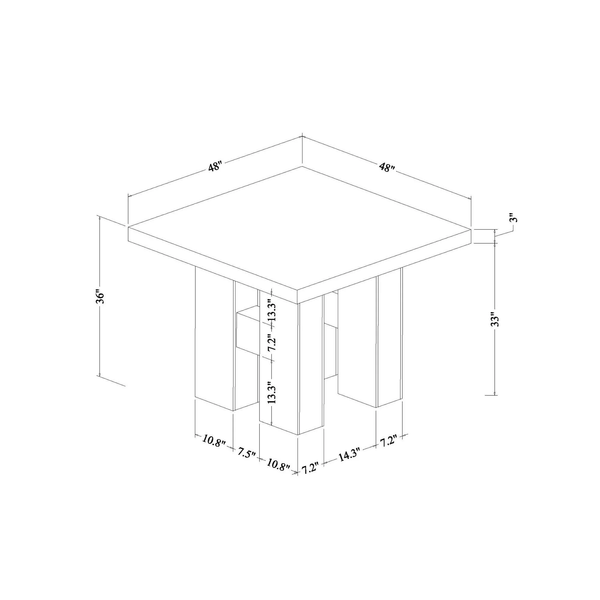 Mikha - Bar Table And Bar Stool - Image 4