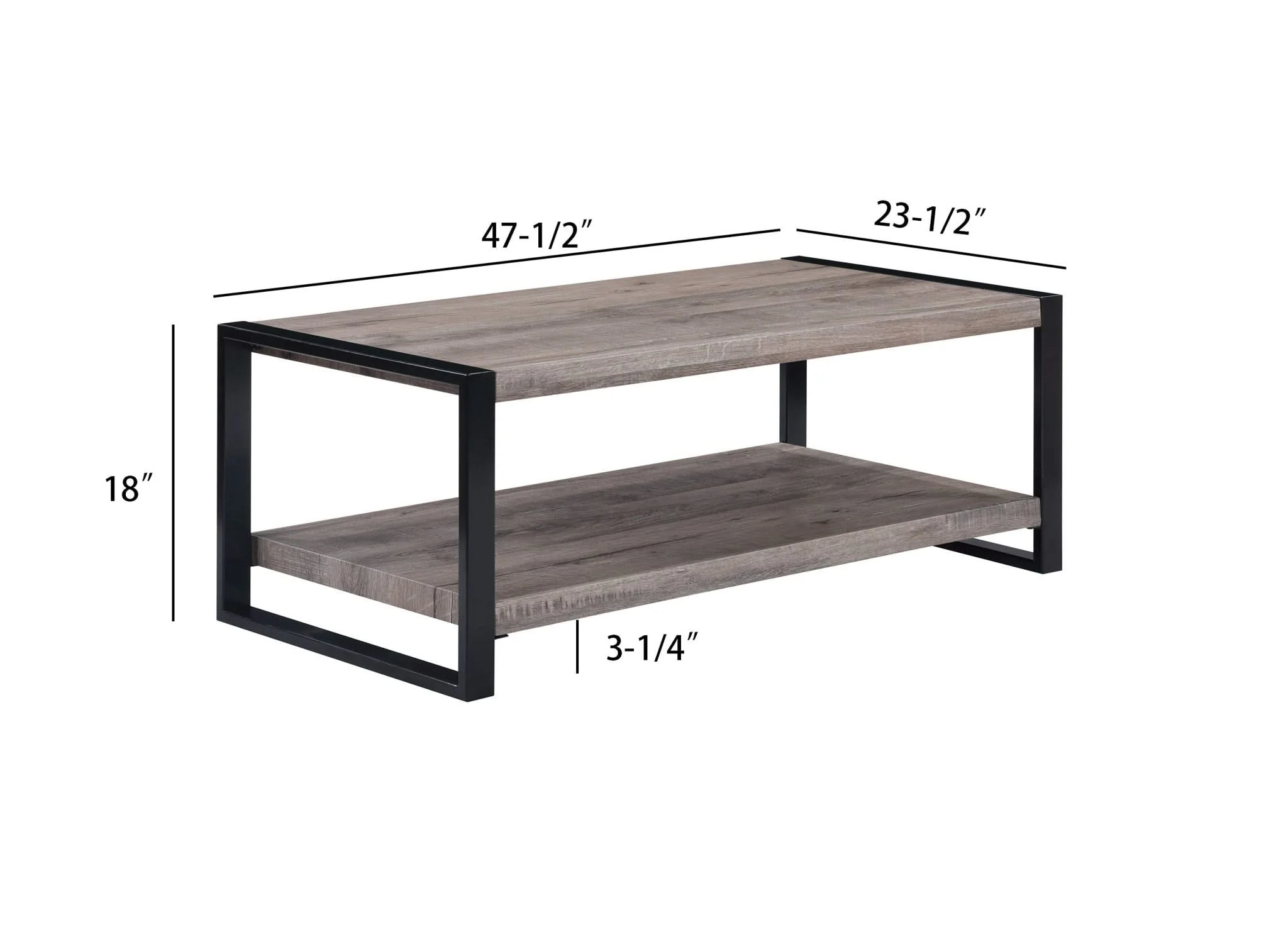 Mildred - Coffee Table - Light Brown - Image 2
