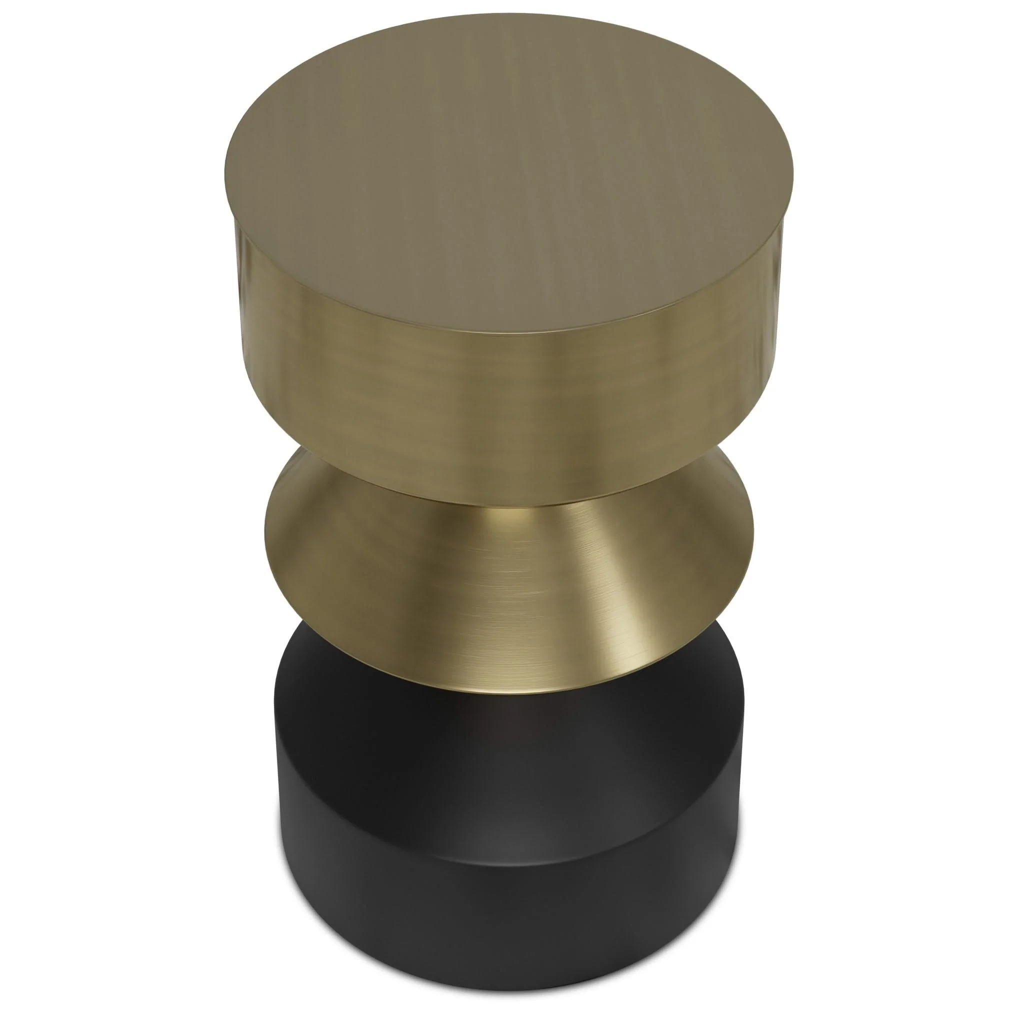 Miller - Side Table - Black / Brass - Image 4