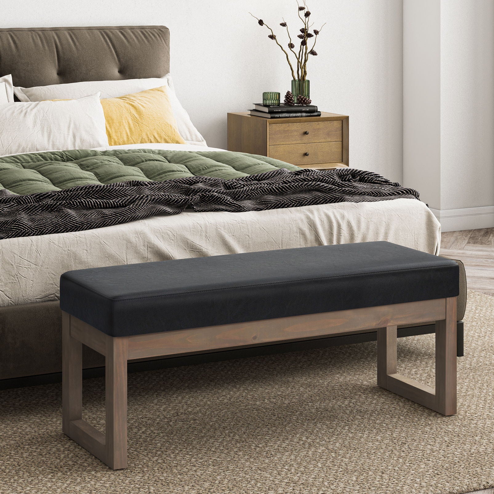Milltown - Upholstered Ottoman Bench - Image 43