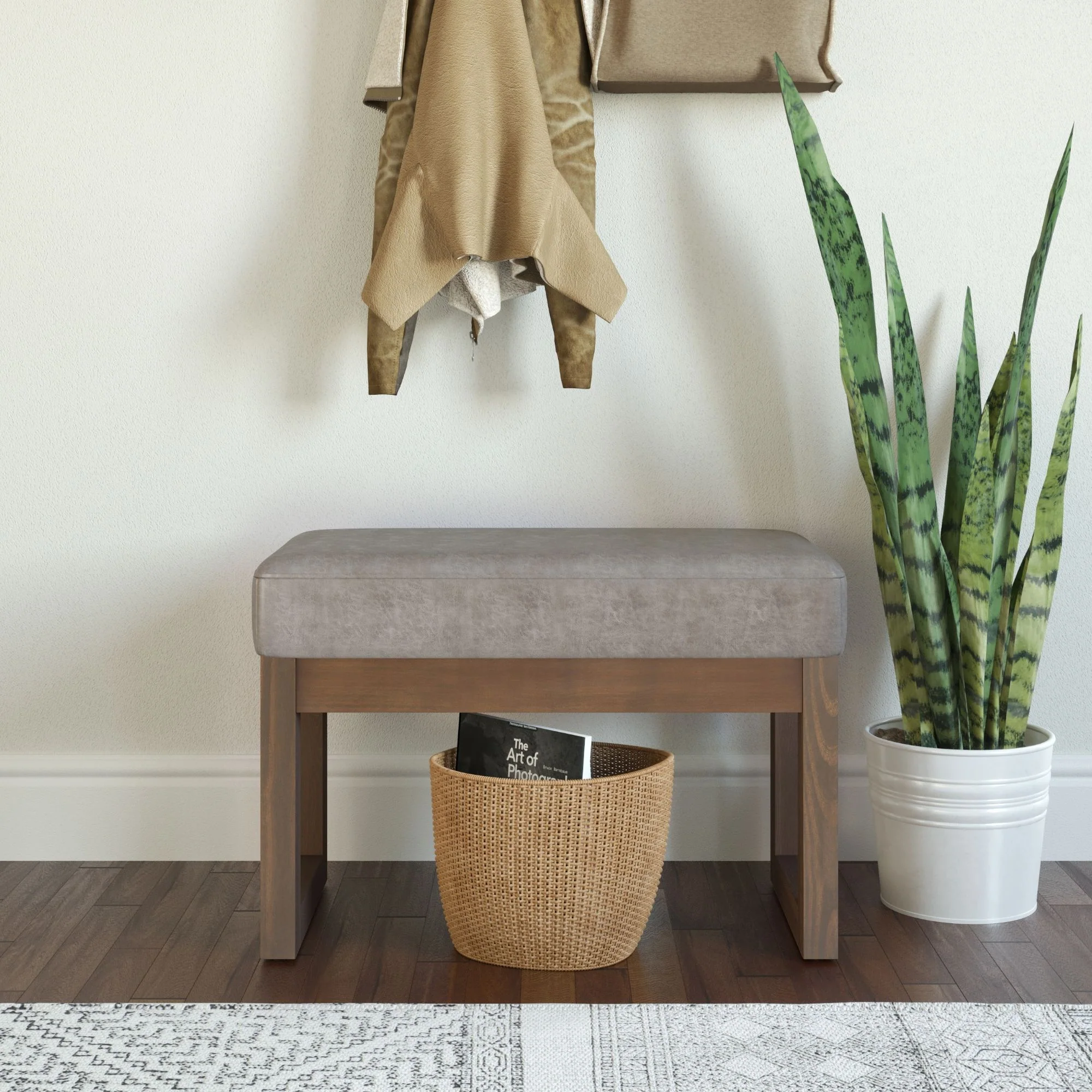 Milltown - Upholstered Ottoman Bench - Image 46