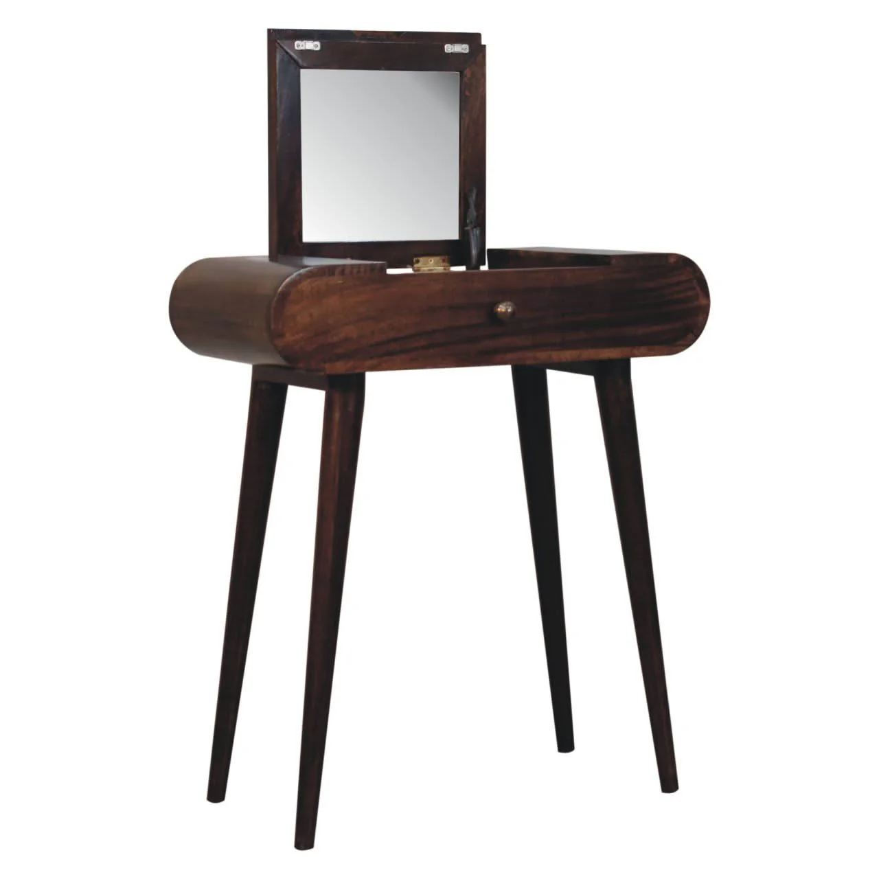 Mini Dressing Table With Foldable Mirror - Image 3