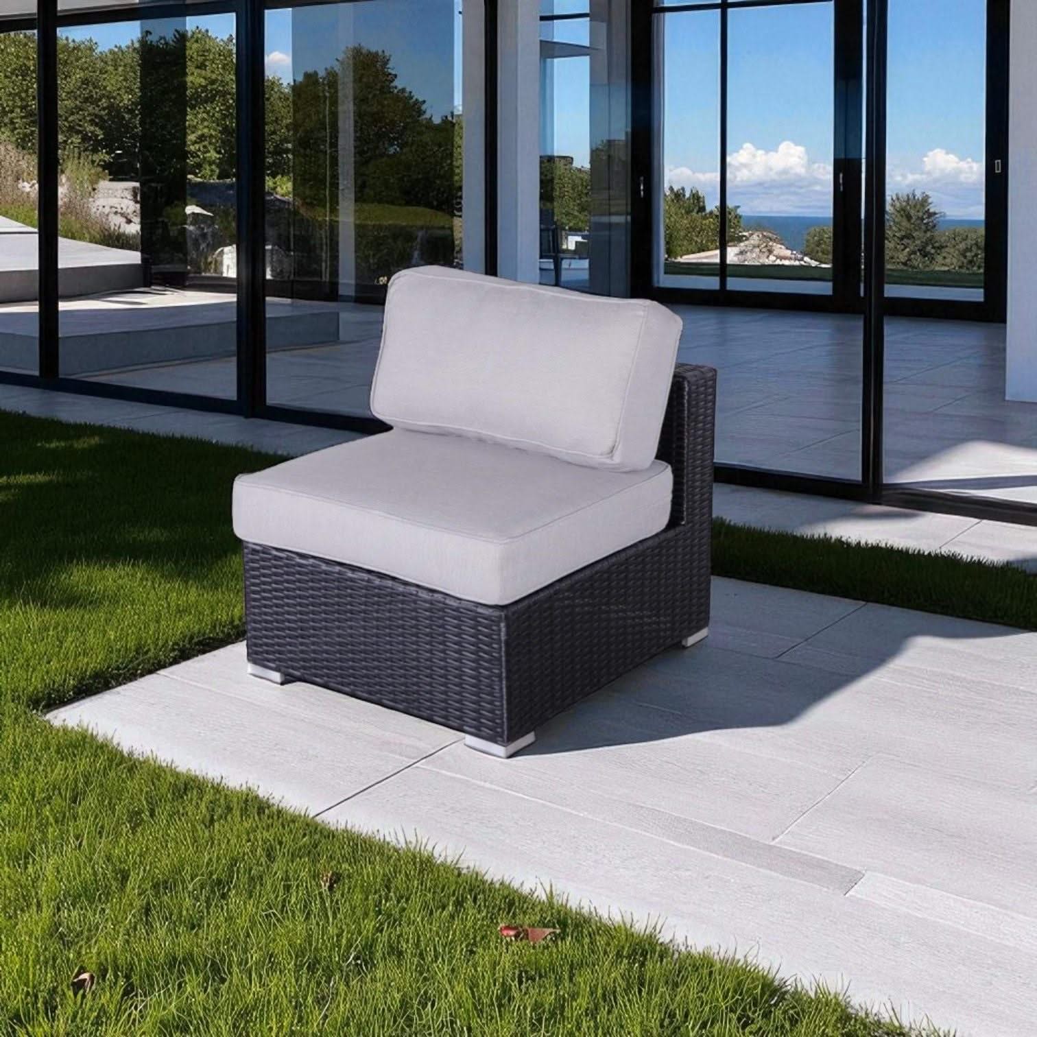 Minnesota - Armless Patio Chairs (Set of 2) - Image 3