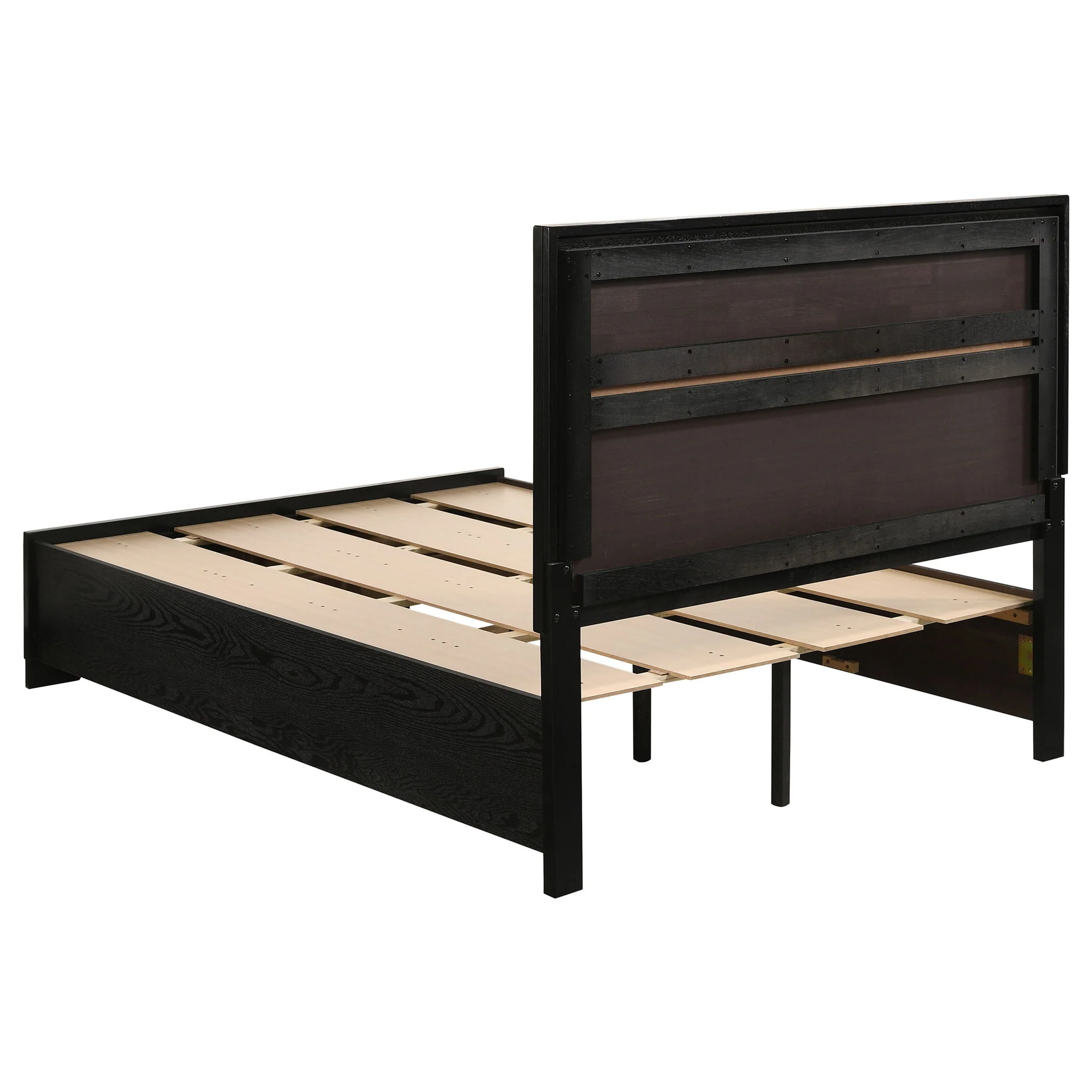 Miranda 4-piece Full Bedroom Set Black - Image 3