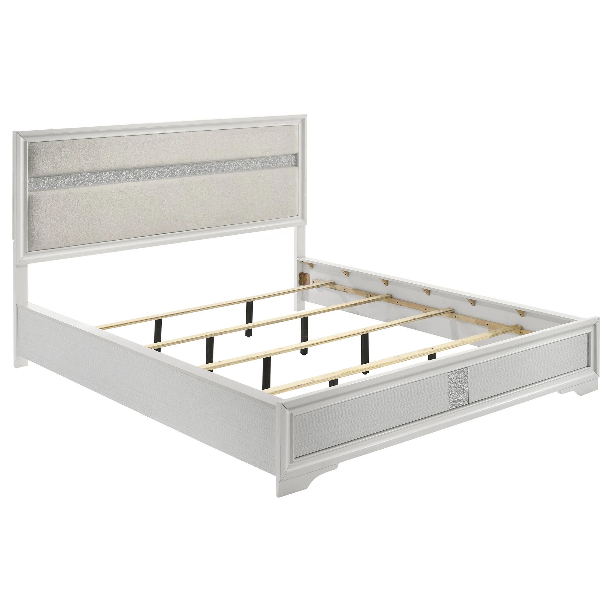 Miranda 5-piece California King Bedroom Set White - Image 2
