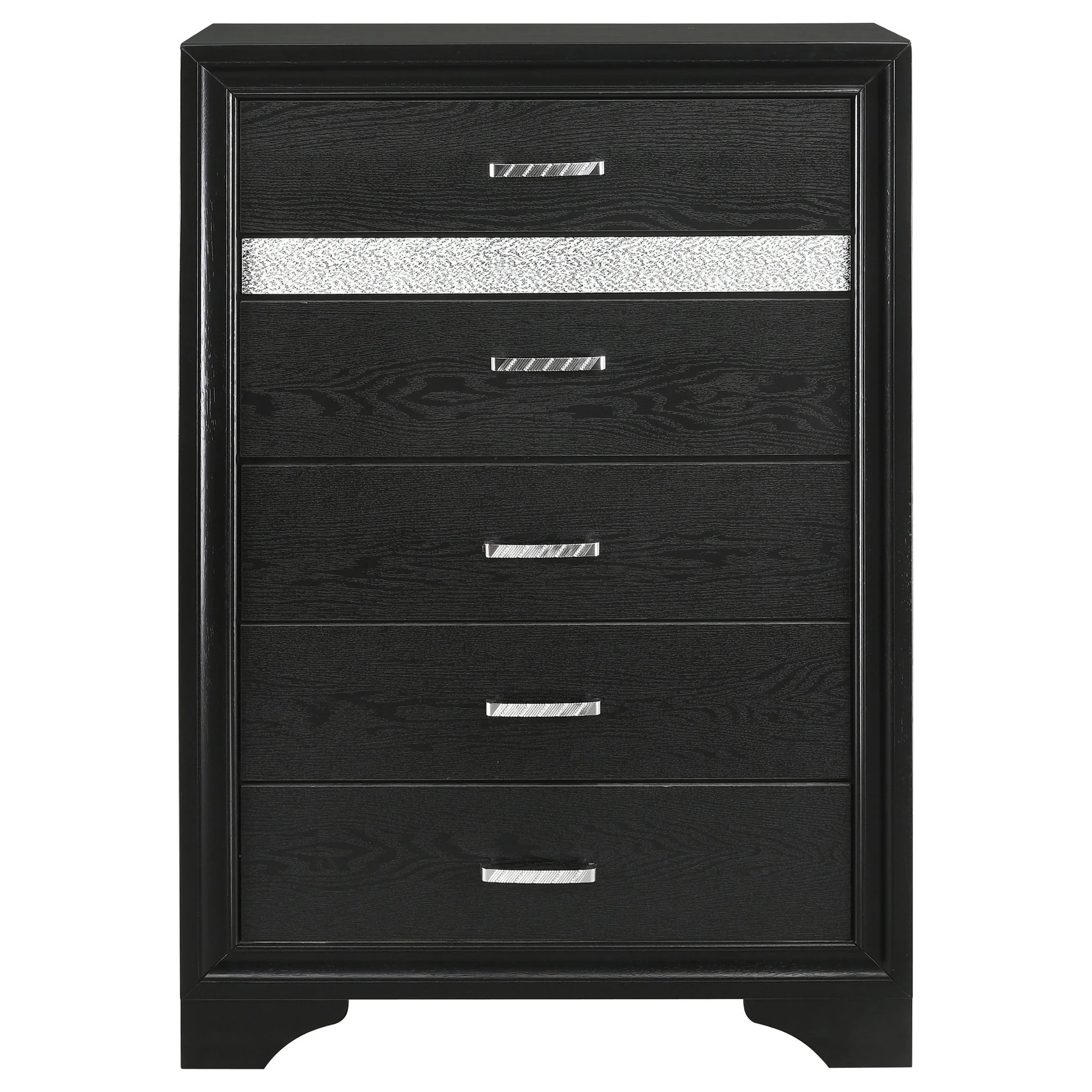Miranda 6-drawer Bedroom Chest Black - Image 2