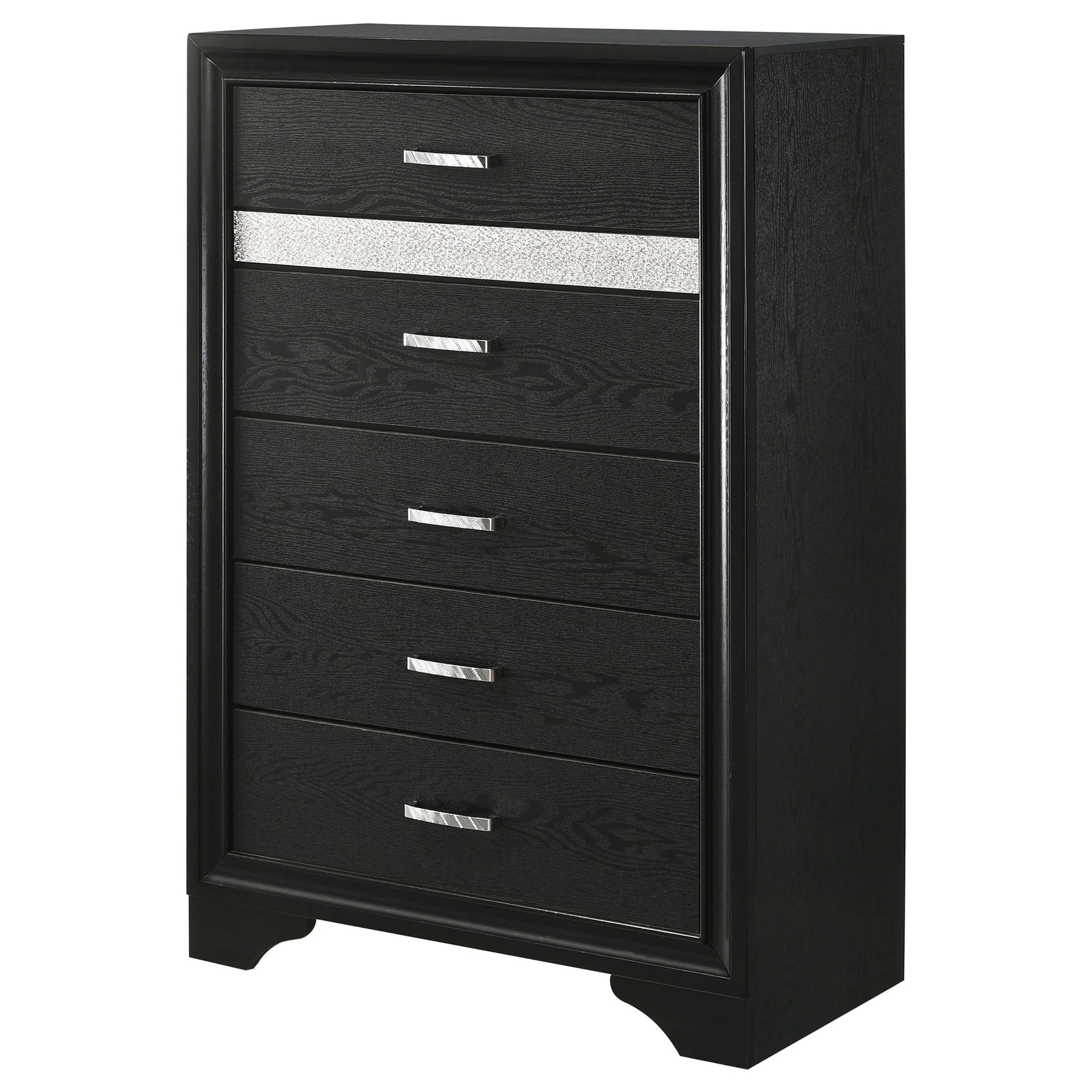 Miranda 6-drawer Bedroom Chest Black - Image 3