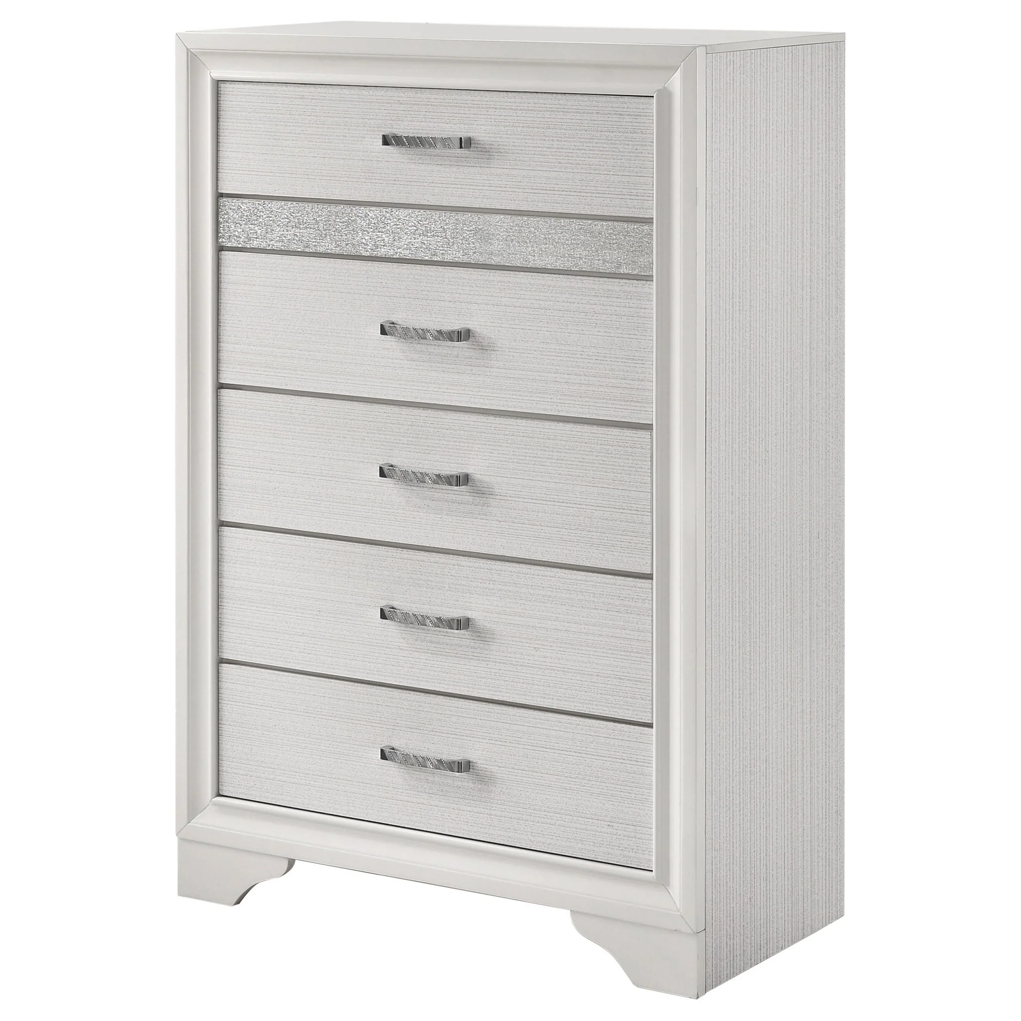 Miranda 6-drawer Bedroom Chest White - Image 2