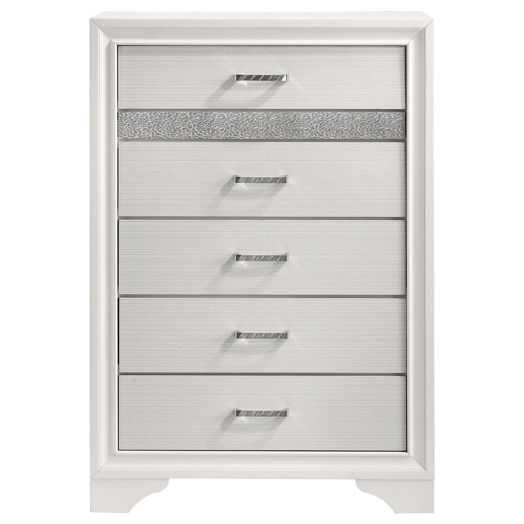 Miranda 6-drawer Bedroom Chest White - Image 3