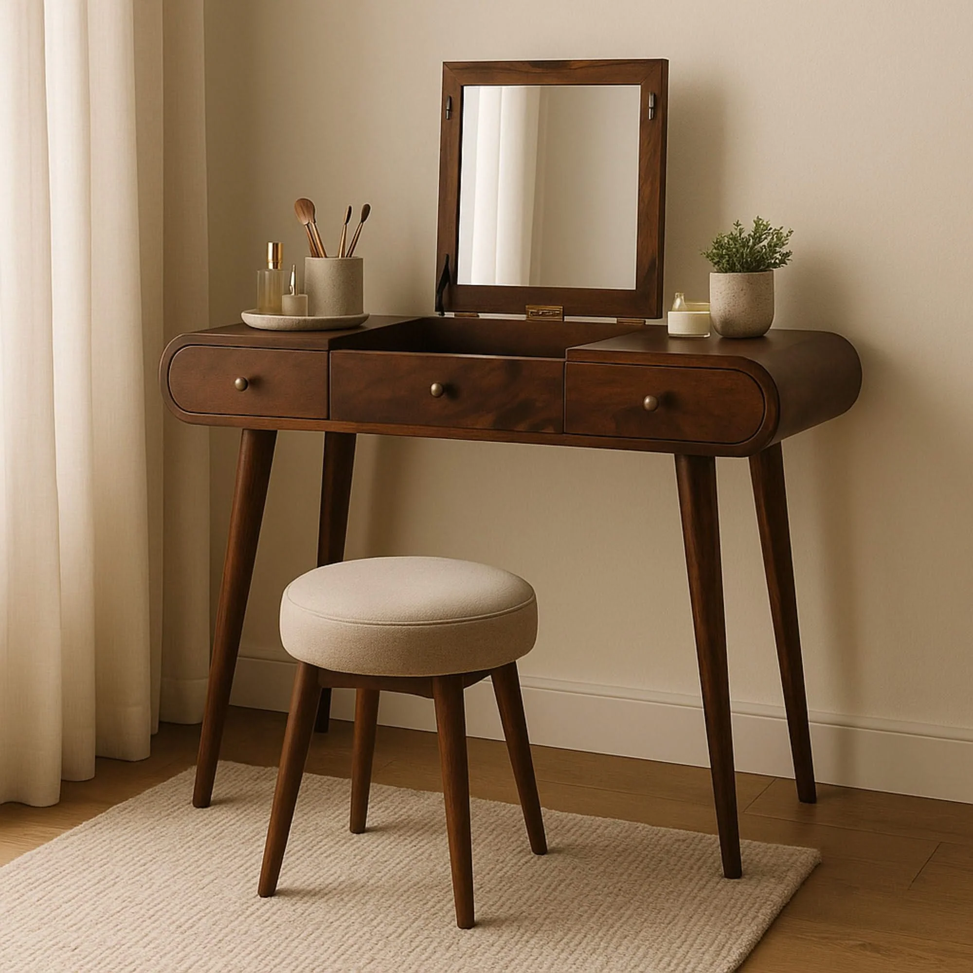 Mirror Dressing Table - Image 2
