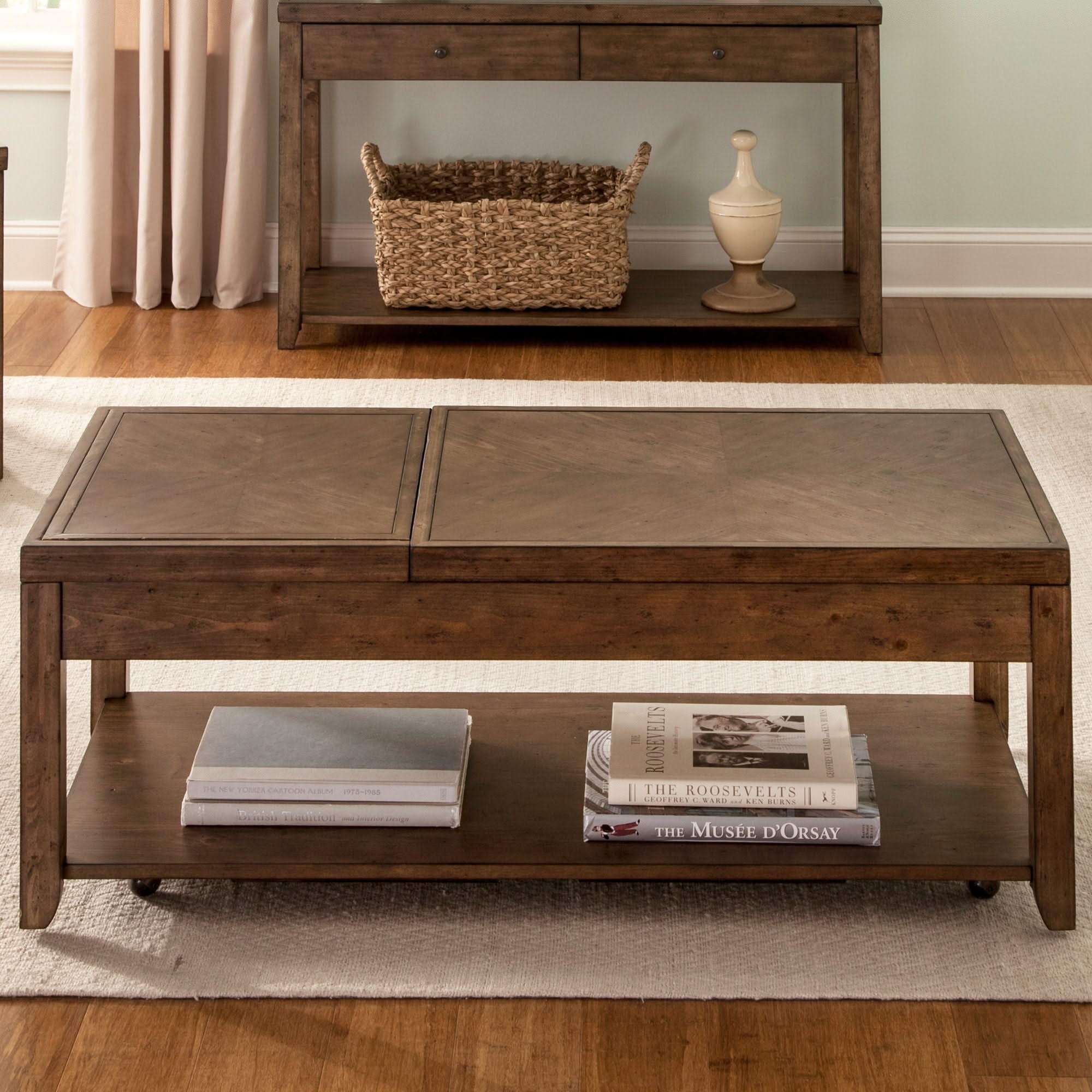 Mitchell - Cocktail Table - Dark Brown - Image 4