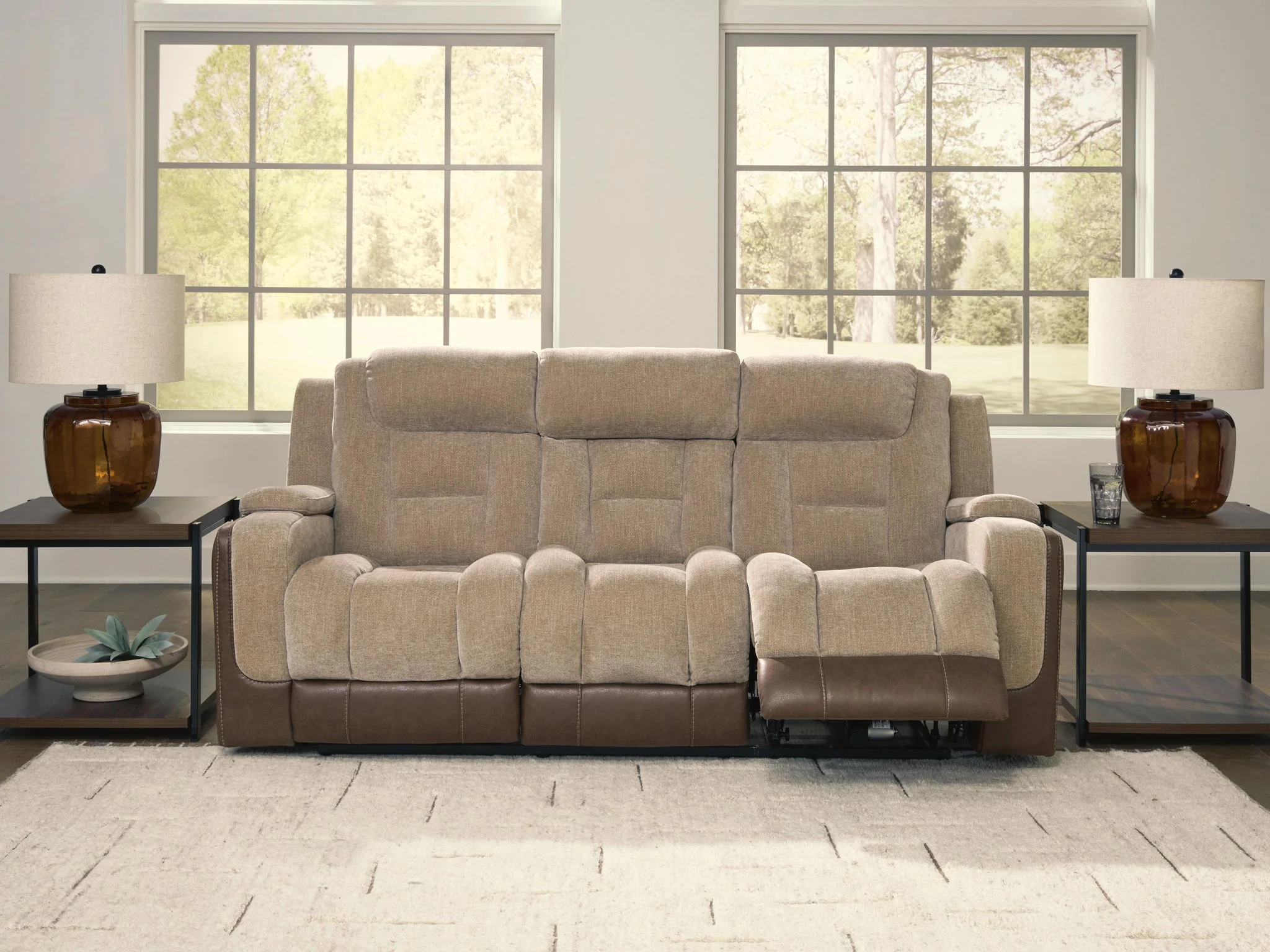 Mixed Motion - Power Reclining Sofa With Adjustable Headrest - Image 6