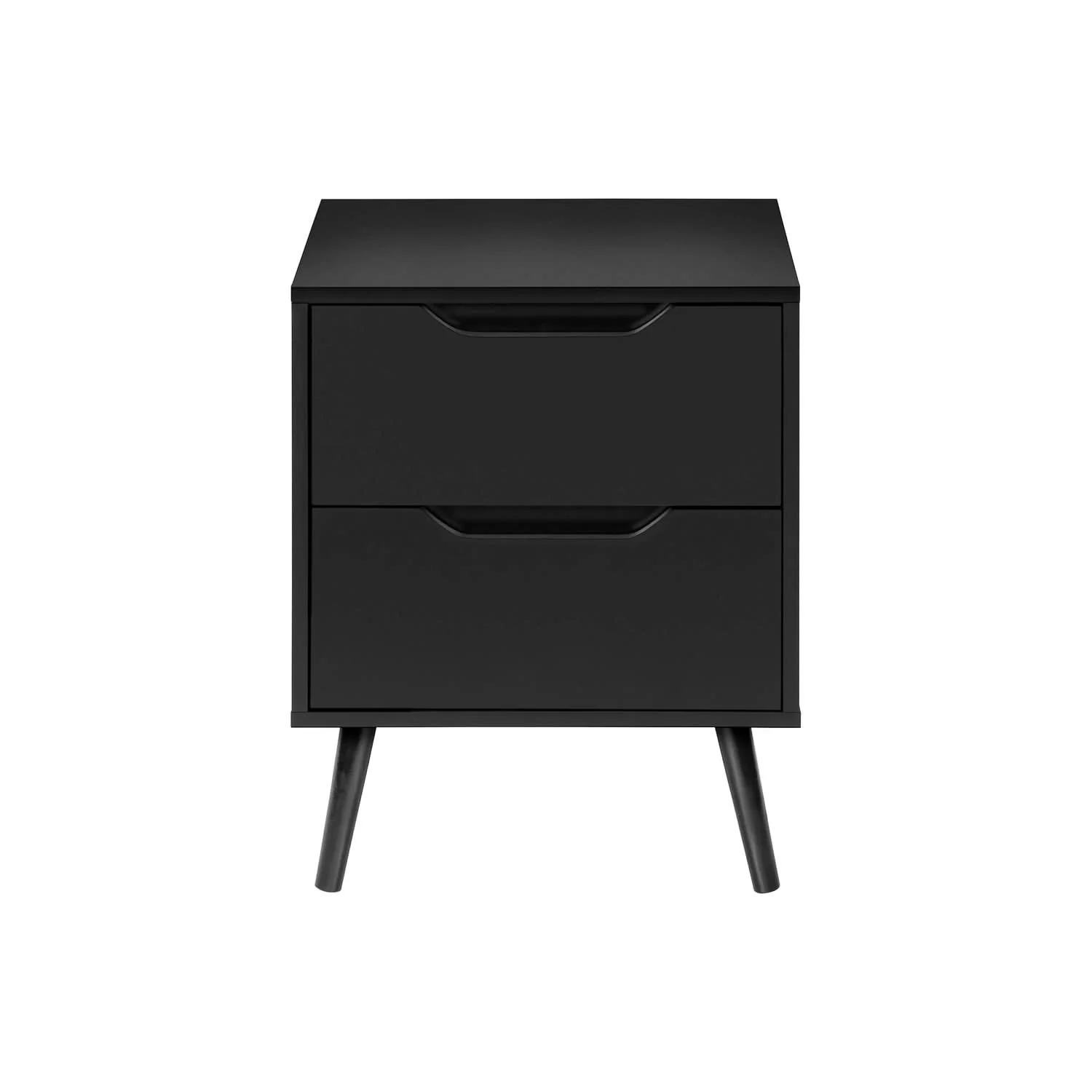 Modern Accent Table With Storage Drawers - Image 2