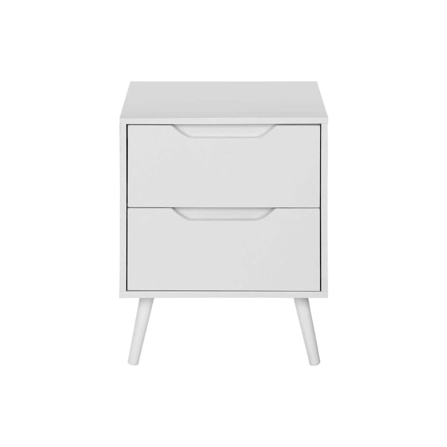 Modern Accent Table With Storage Drawers - Image 3