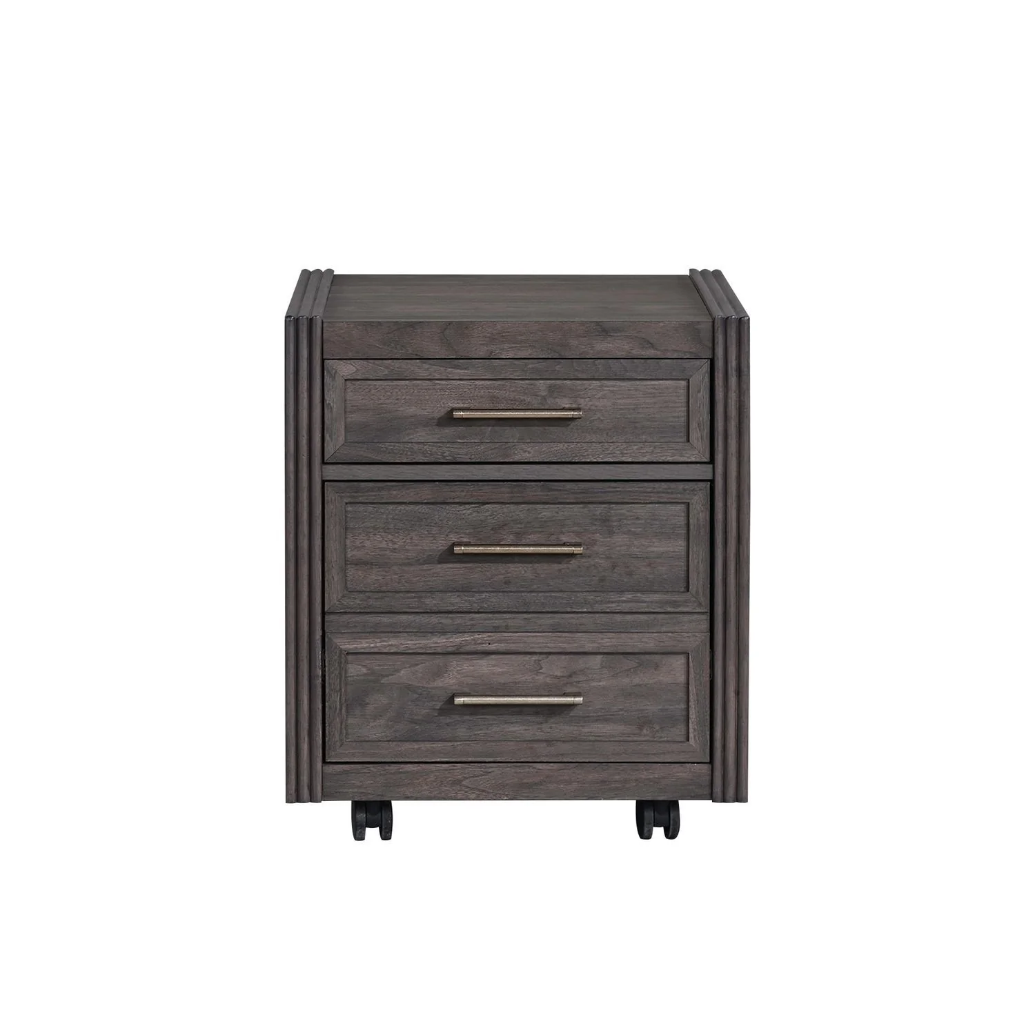 Modern Edge - Castered Filing Cabinet - Caffe - Image 2