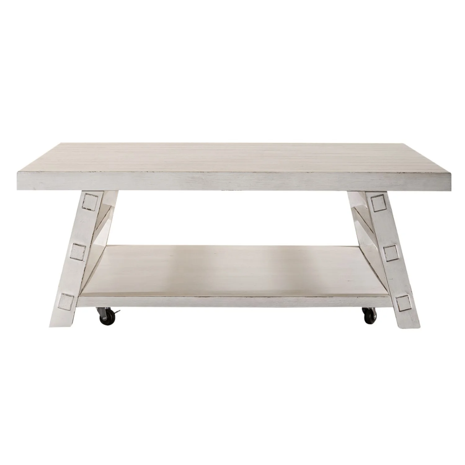 Modern Farmhouse - Oversized Square Cocktail Table - Image 7