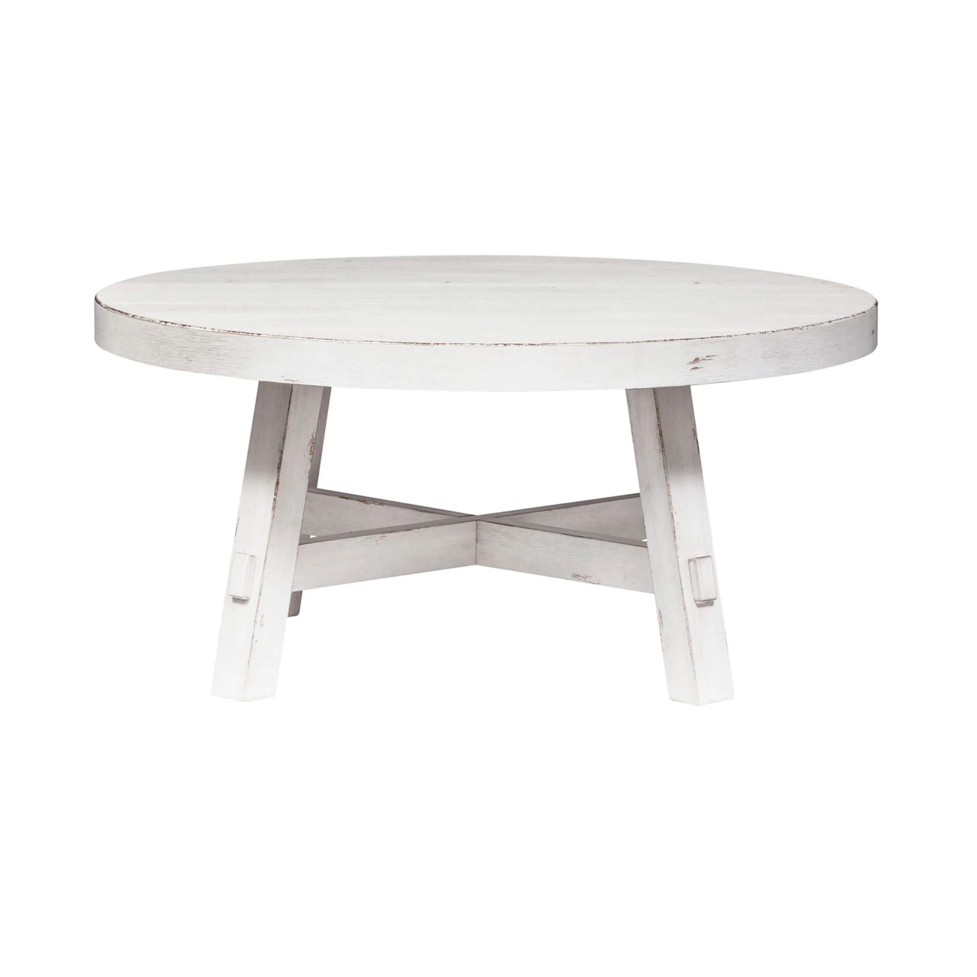 Modern Farmhouse - Splay Leg Round Cocktail Table - Image 3
