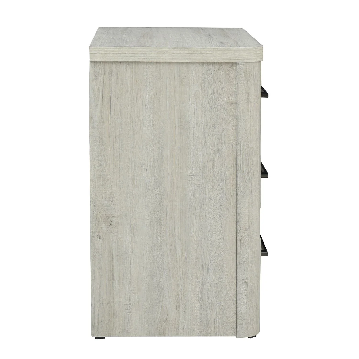 Modern Play - Nightstand With Charging Station - Natural White - Image 2