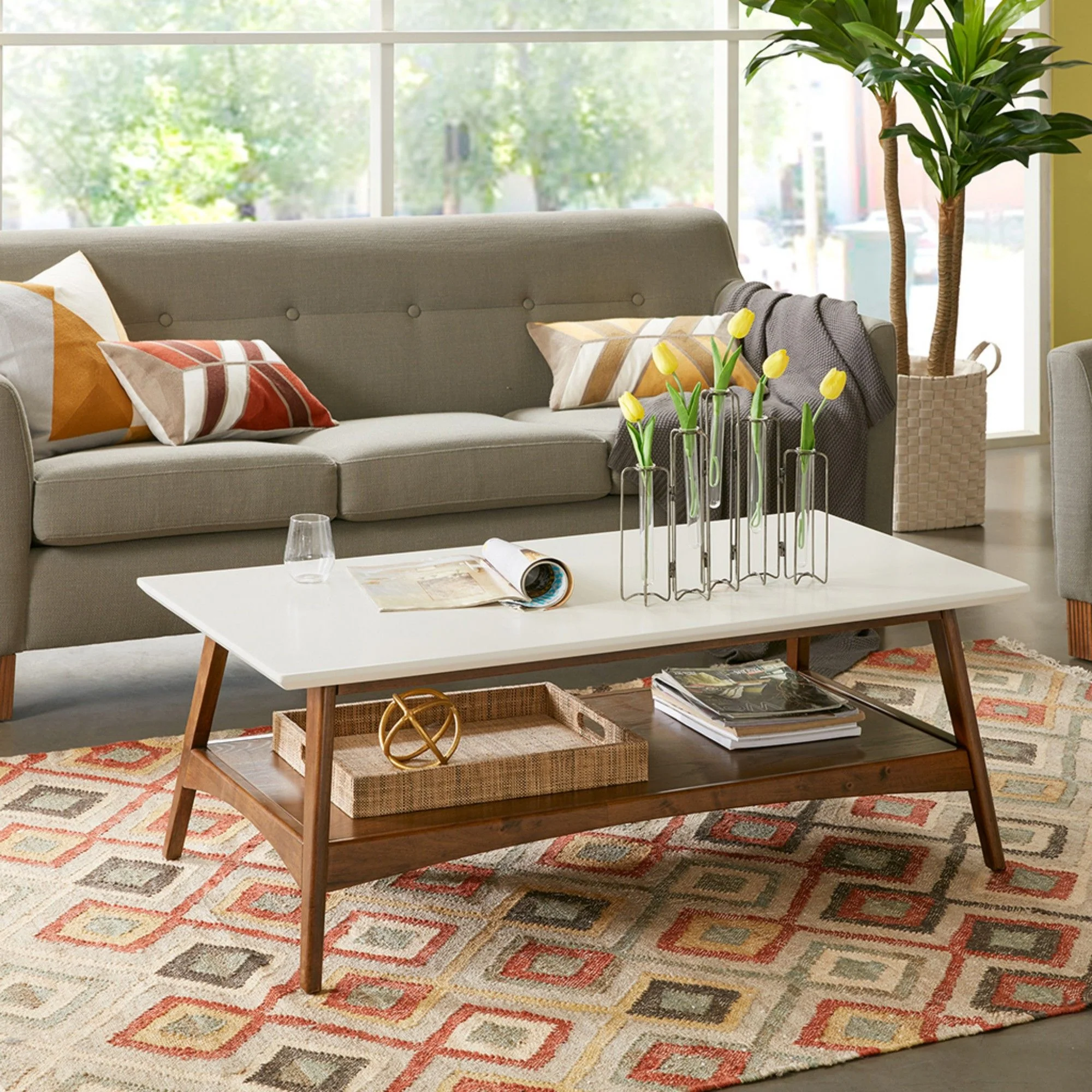 Modern Table With Extra Storage - Image 11