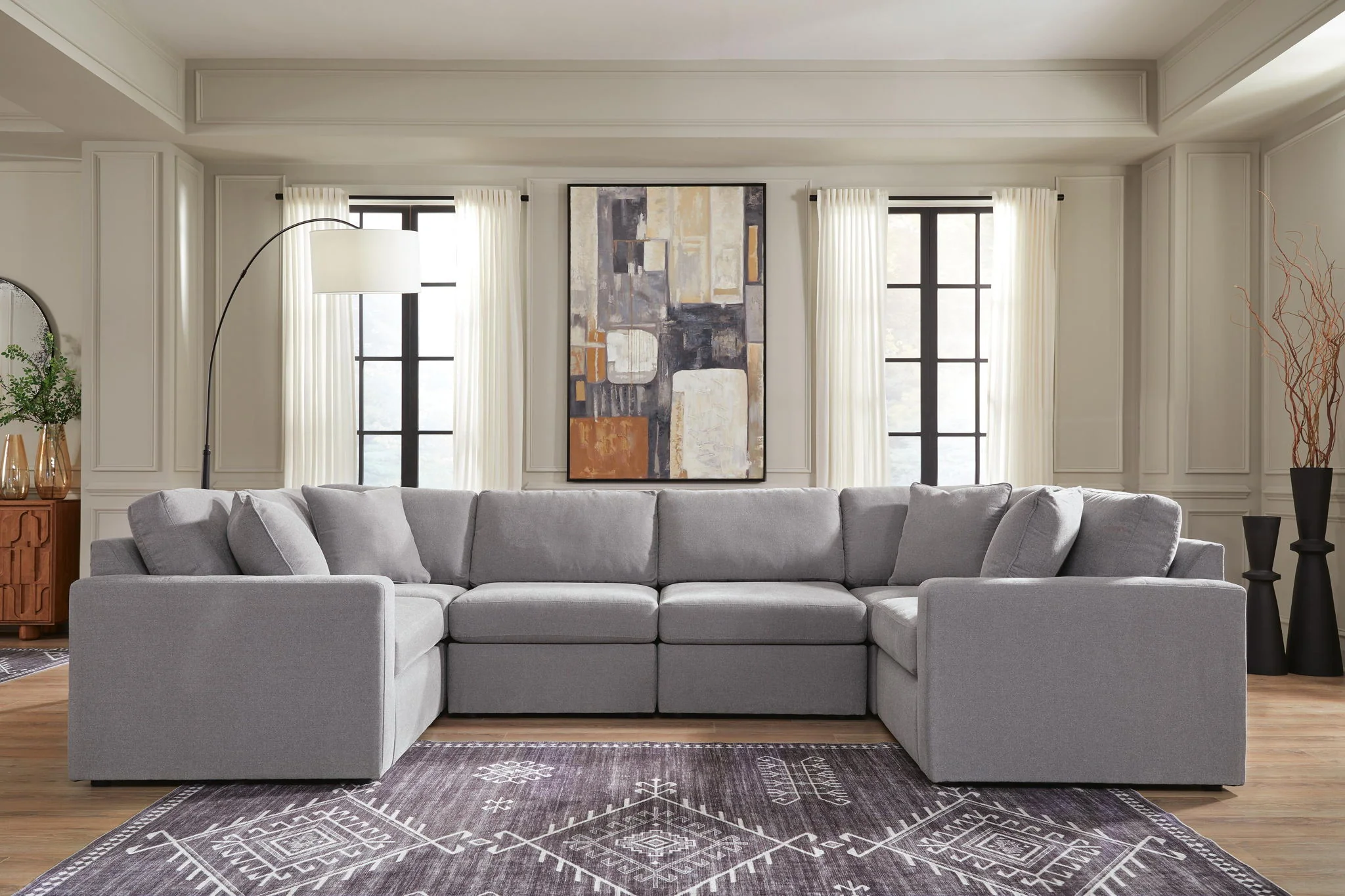 Modmax - Sectional - Granite - Image 100