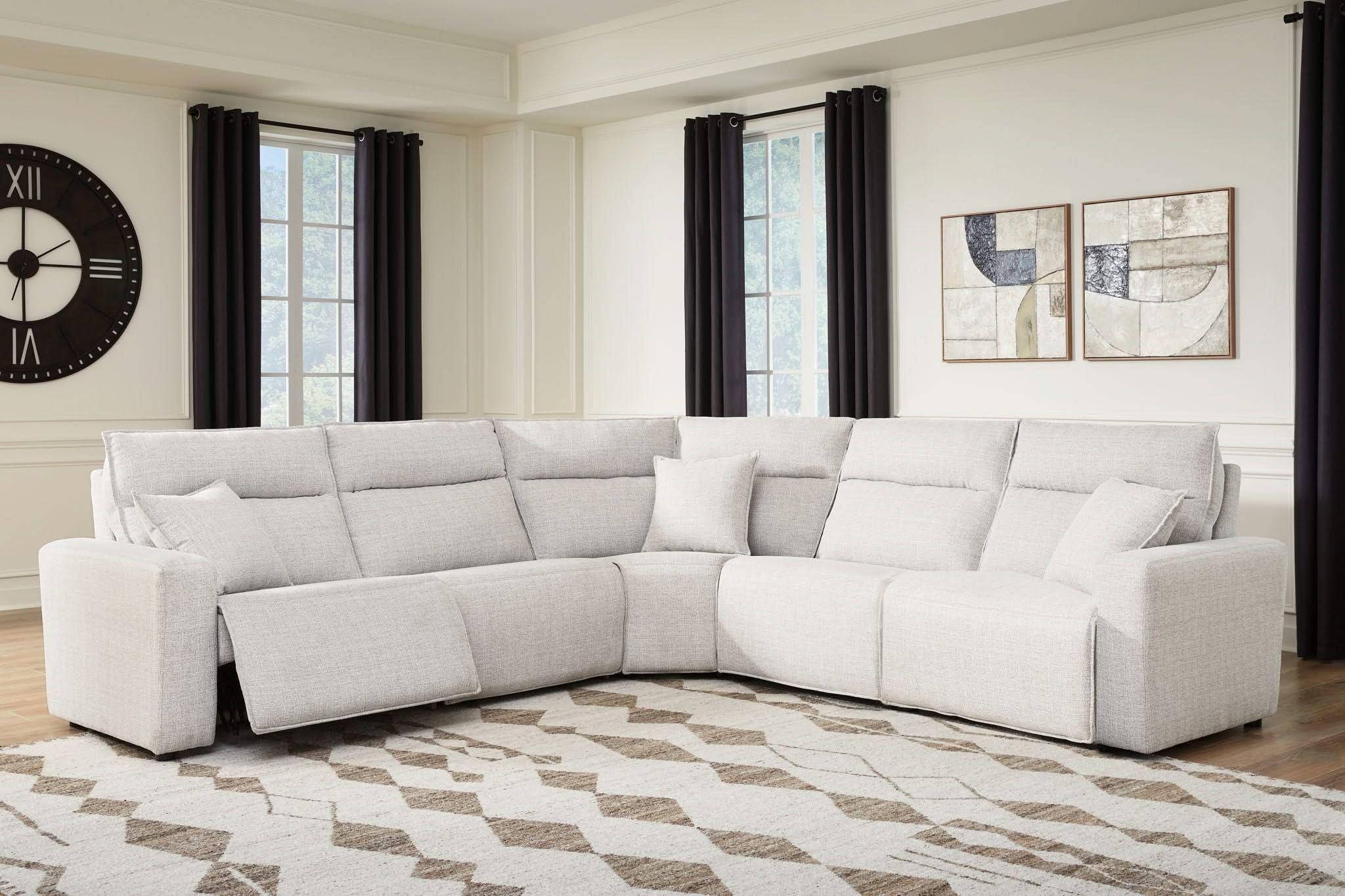 Modmax II - Reclining Sectional - Stone - Image 14
