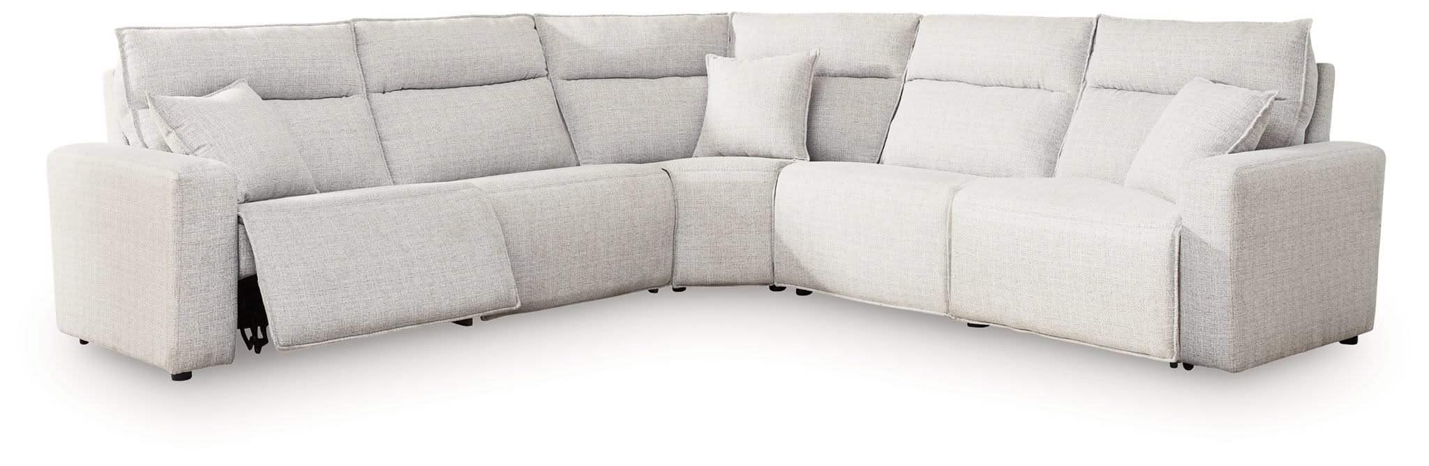 Modmax II - Reclining Sectional - Stone - Image 9