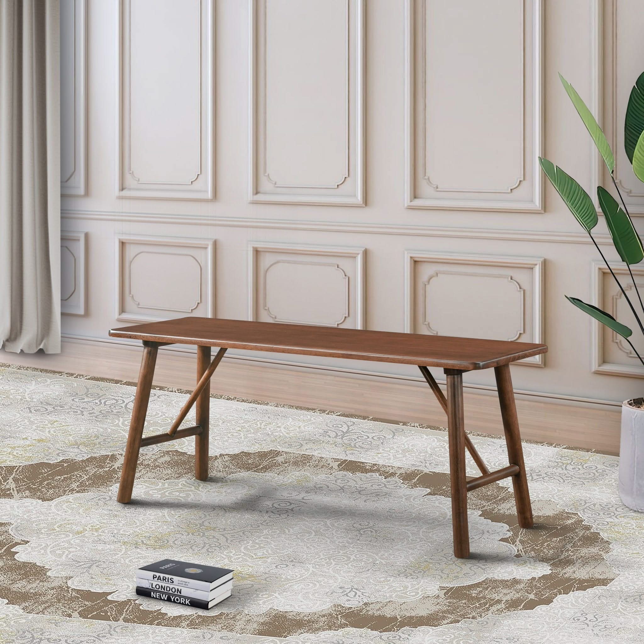 Molly - Bench - Walnut Brown - Image 3