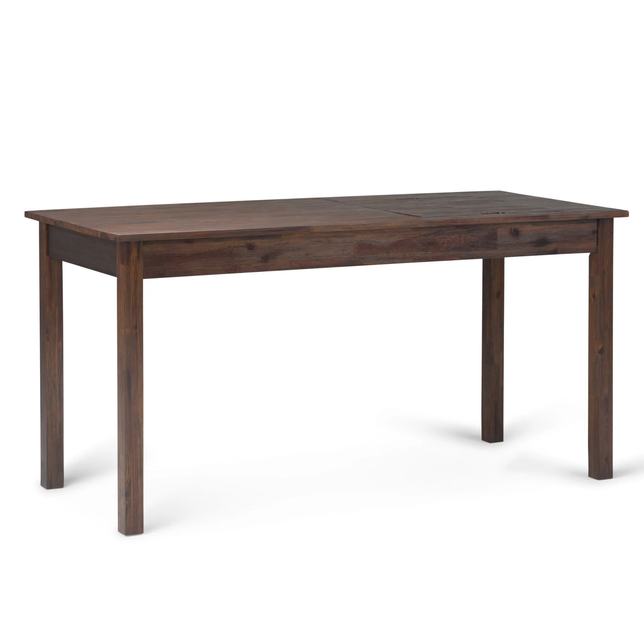 Monroe - Desk - Distressed Charcoal Brown - Image 4
