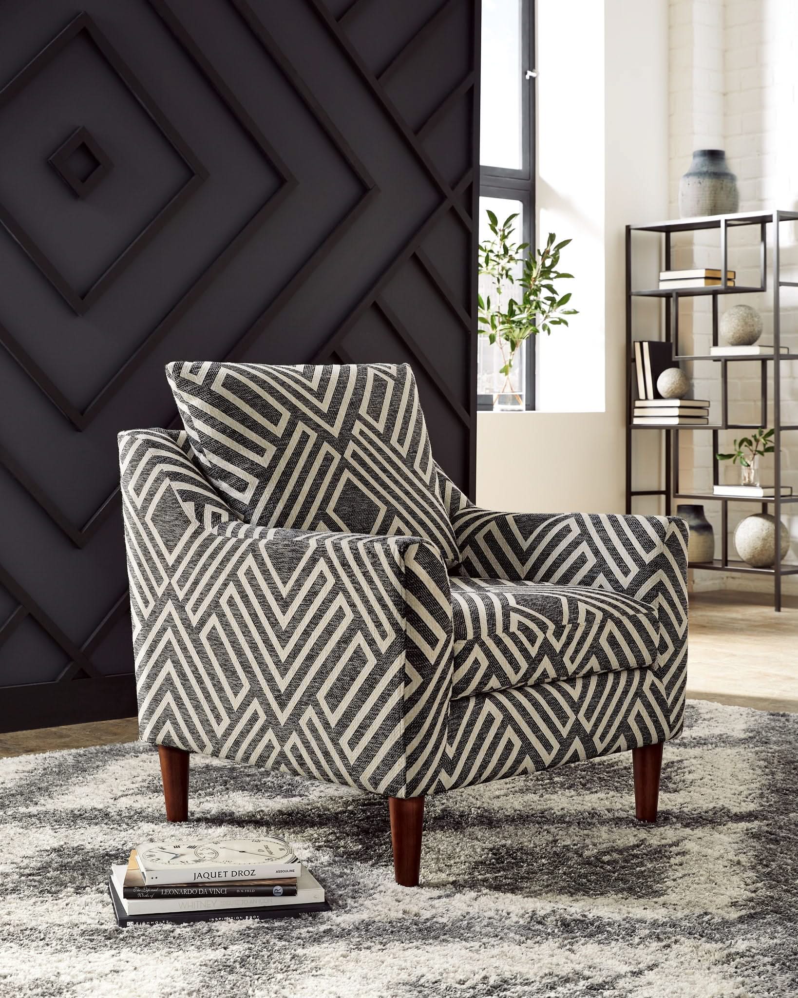 Morrilton Next-Gen Nuvella - Accent Chair - Natural / Charcoal - Image 2