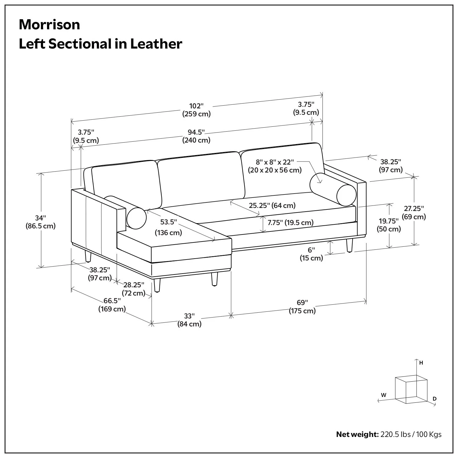 Morrison - Upholstered Sectional Sofa - Image 10