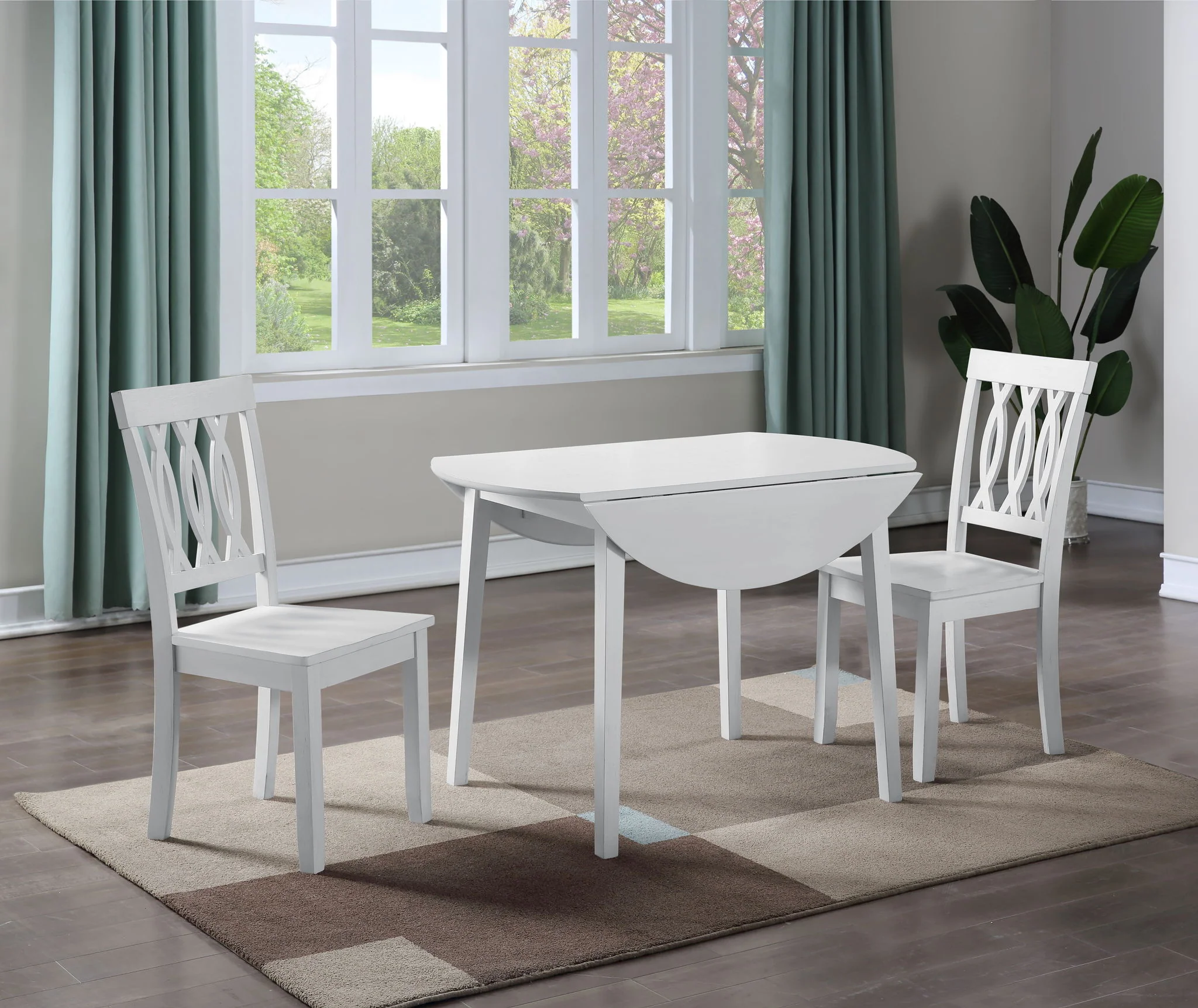 Naples - Drop Leaf Dining Set - Image 4