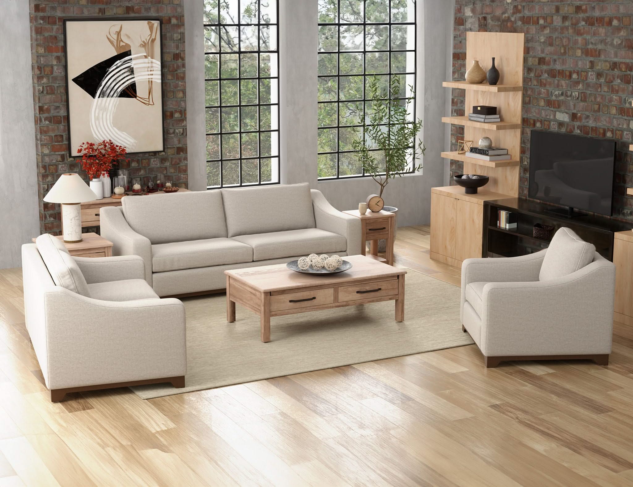 Natural Parota - Loveseat - Image 6