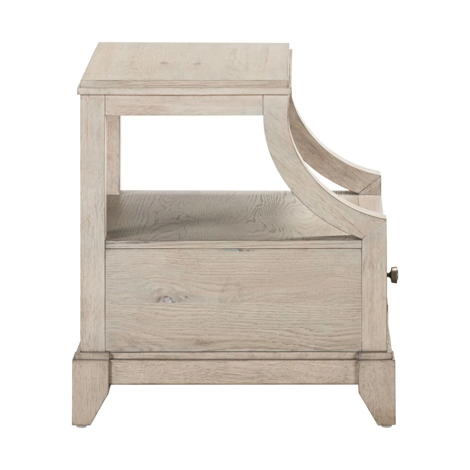 New Haven - Chairside Table - Sanctuary White - Image 4