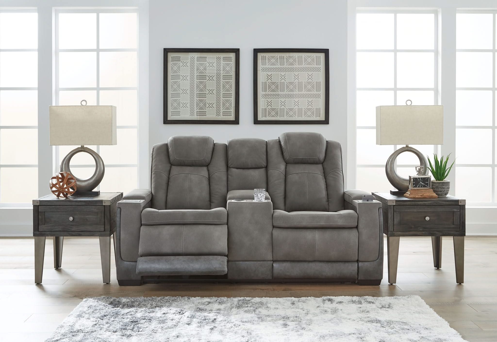 Next-Gen Durapella - Power Reclining Loveseat - Image 5