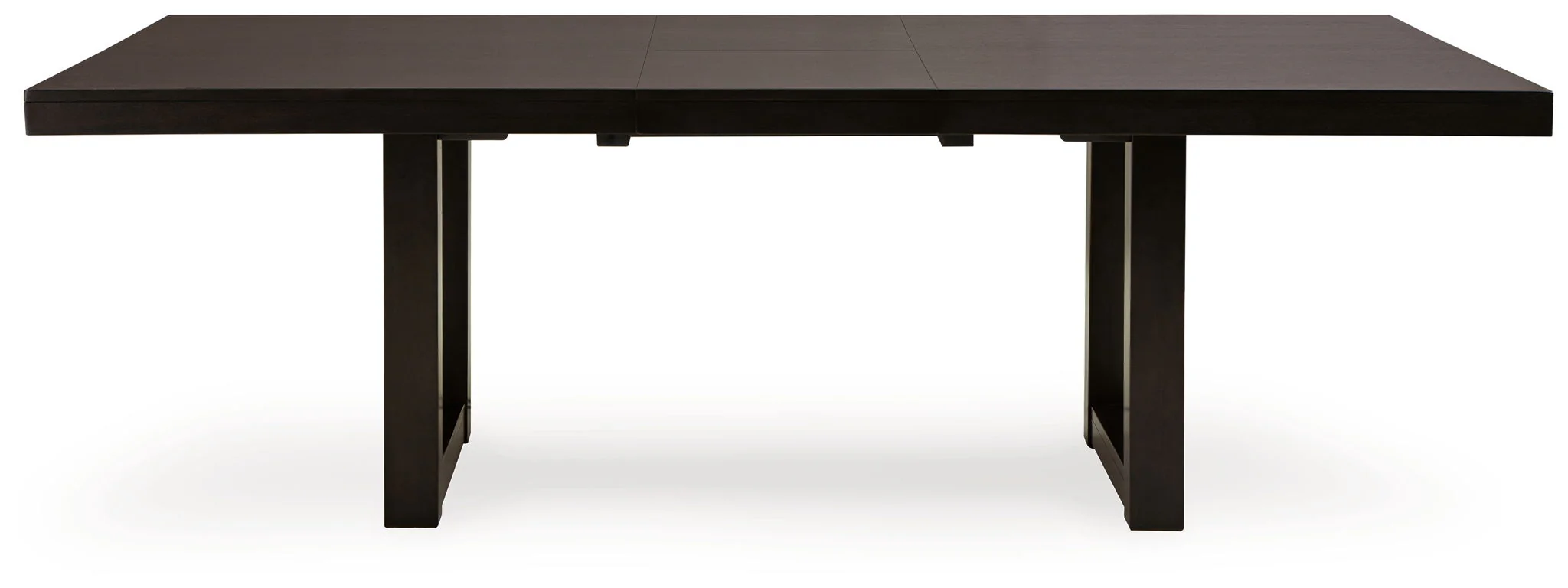 Neymorton - 7 Pc. - Rectangular Extension Table, 6 Side Chairs - Dark Grayish Brown - Image 4