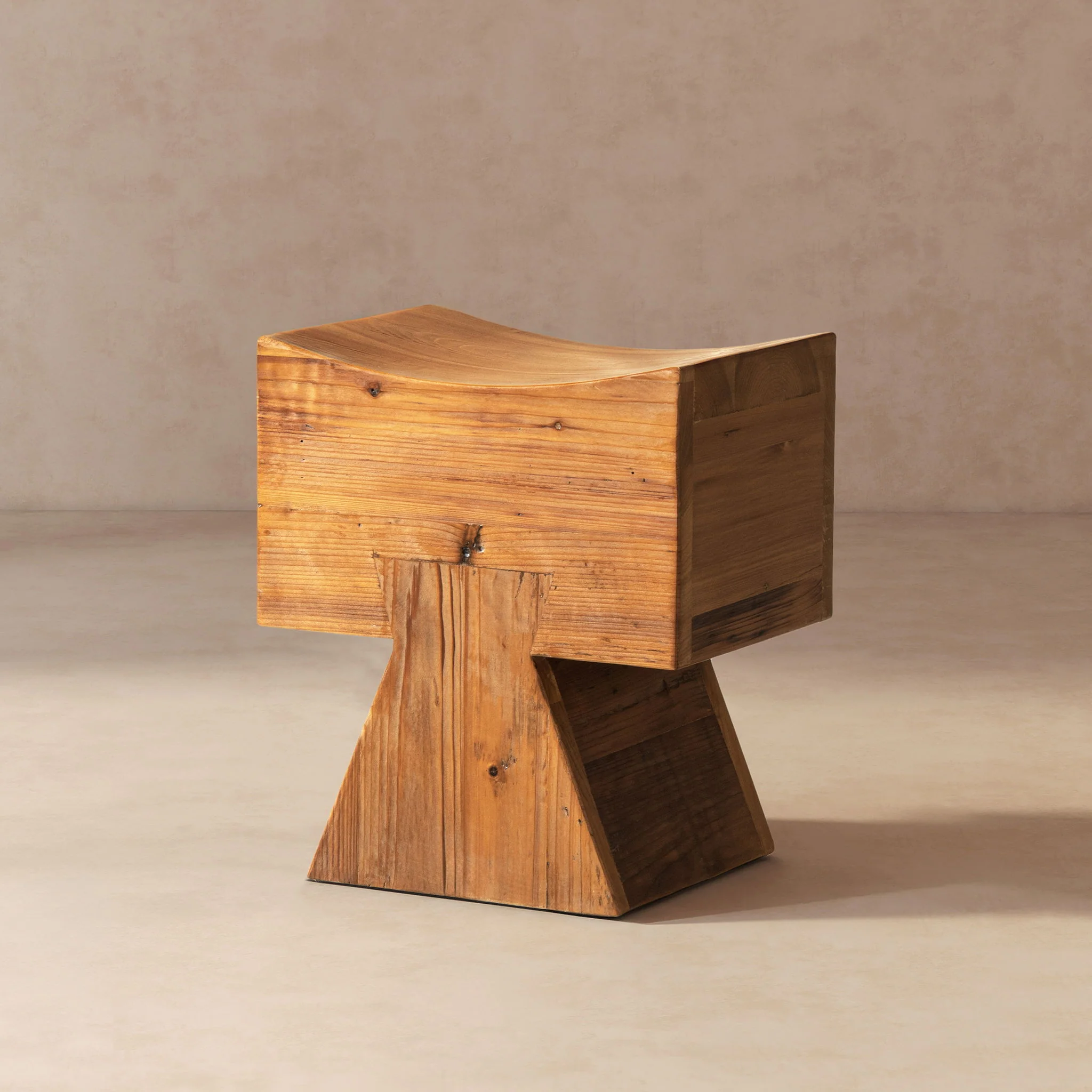 Nico - Stool Ottoman - Brown - Image 4