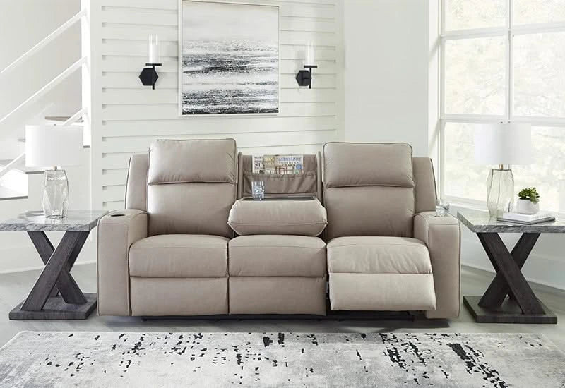Noah Pebble Reclining Living Room – Plush Comfort in a Soft Taupe Finish - Image 6