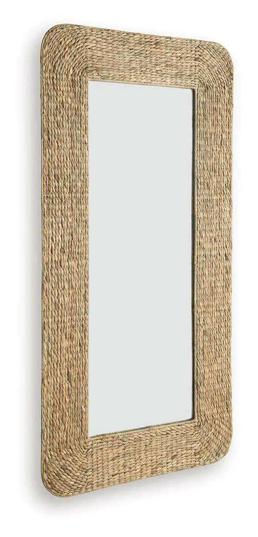 Norigan - Floor Mirror - Natural - Image 4