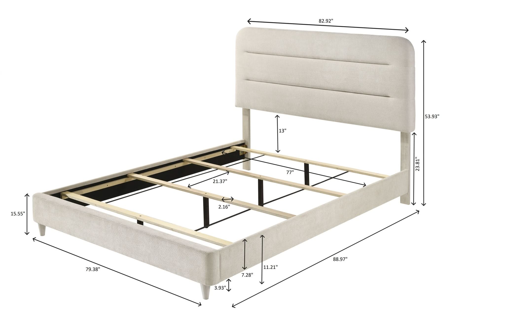 Nyomi - King 5 Piece Bedroom Set - White - Image 4