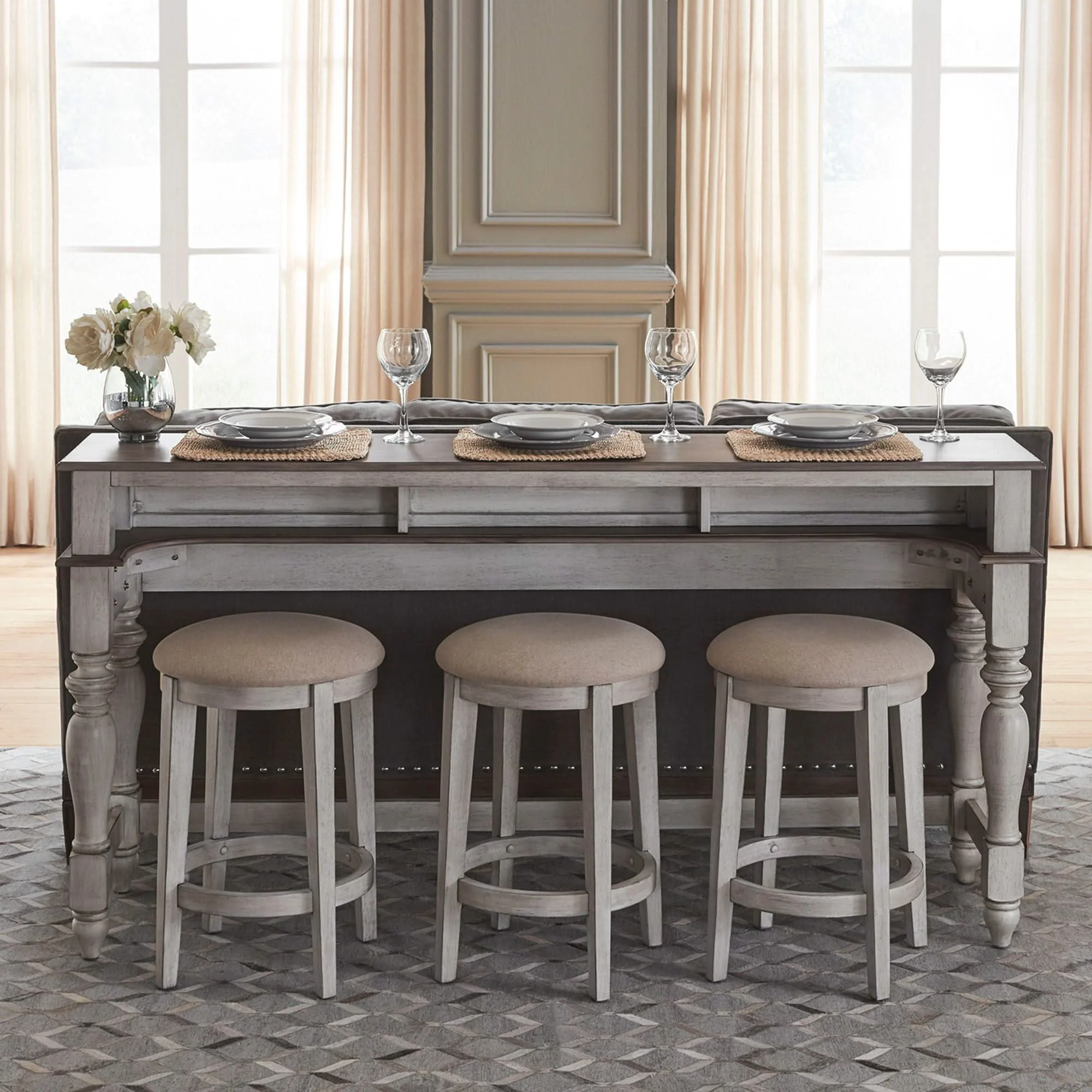 Ocean Isle - Console Bar Table - Image 2