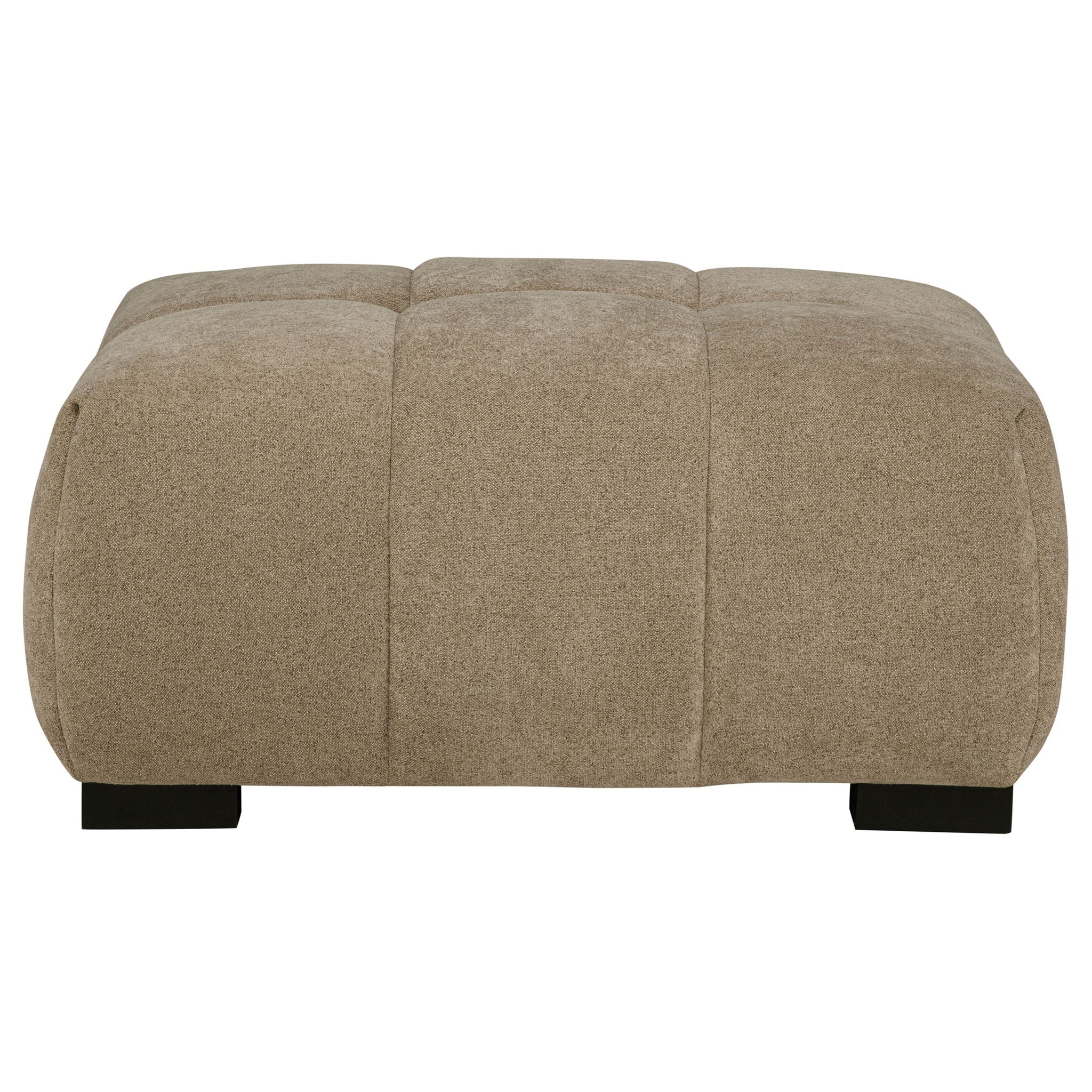 Octavia Upholstered Rectangular Ottoman Camel - Image 3