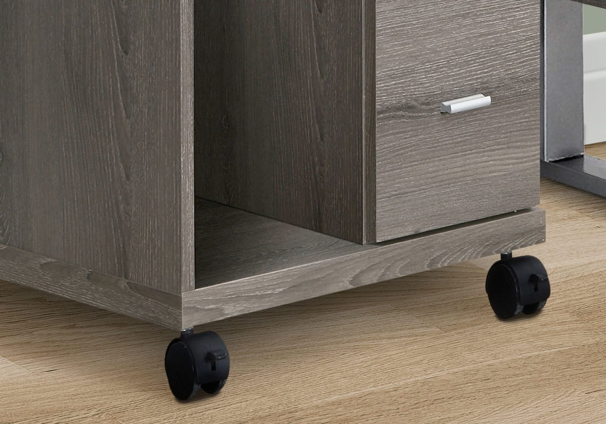 Office, File Cabinet, Printer Cart, Rolling File Cabinet, Mobile, Storage, Contemporary & Modern - Image 2