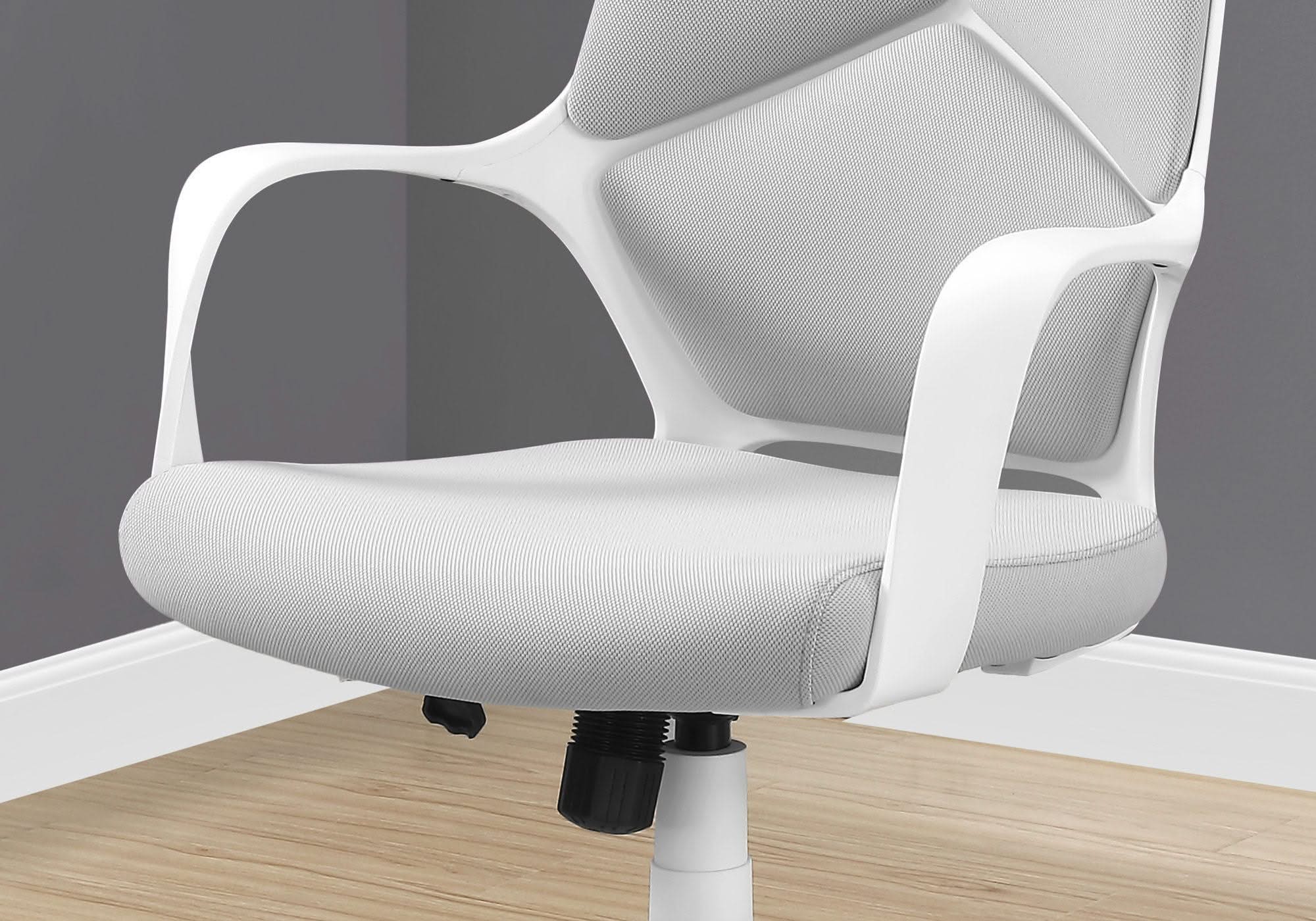 Office Swivel Chair, Adjustable Height, Ergonomic, Armrests, Contemporary & Modern - Image 5