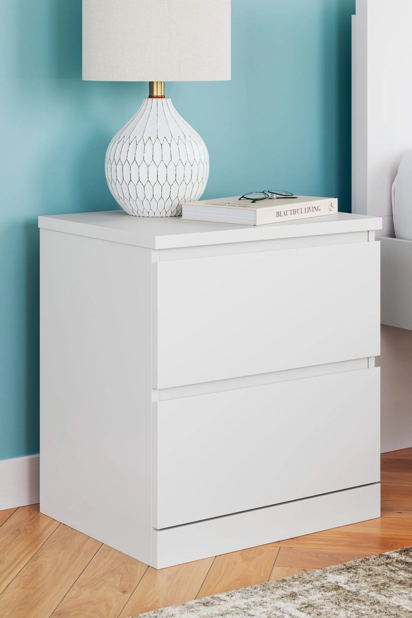 Onita - Two Drawer Night Stand - Image 3