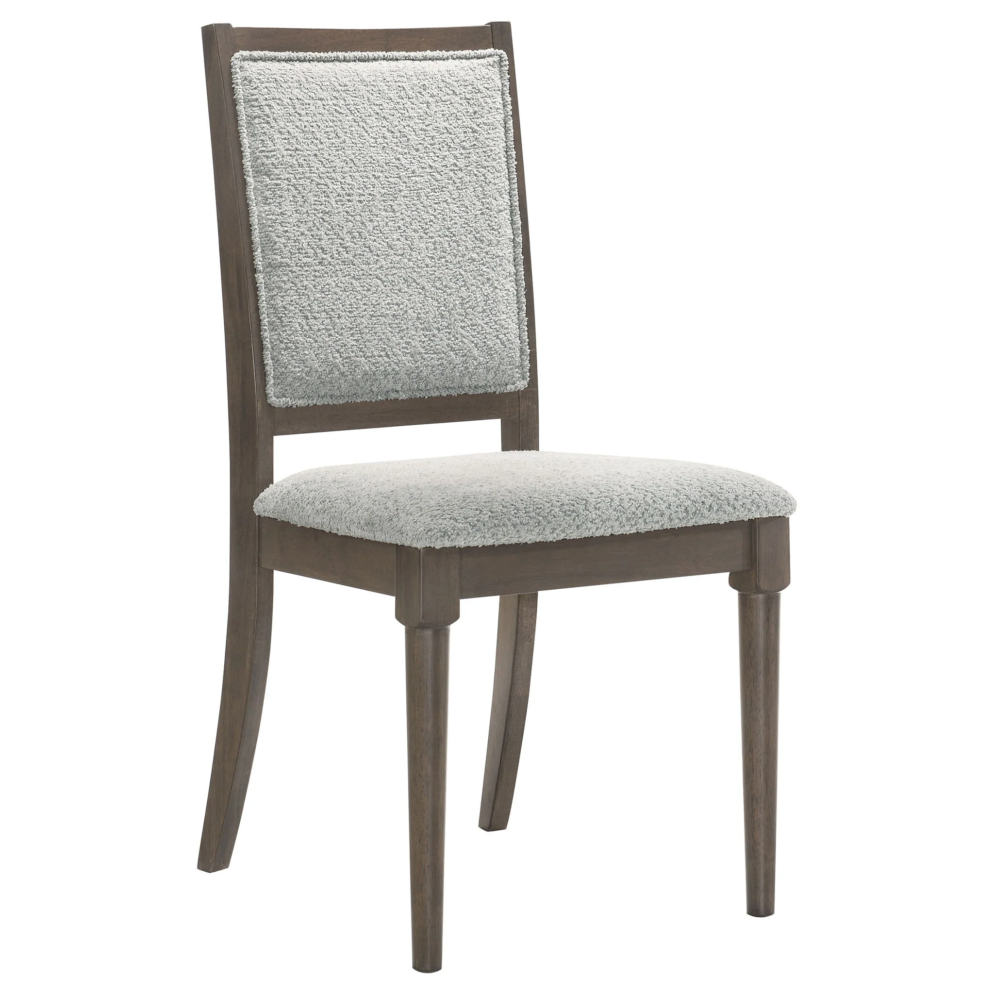 Onslow Upholstered Dining Side Chair Dark Brown (Set of 2) - Image 3