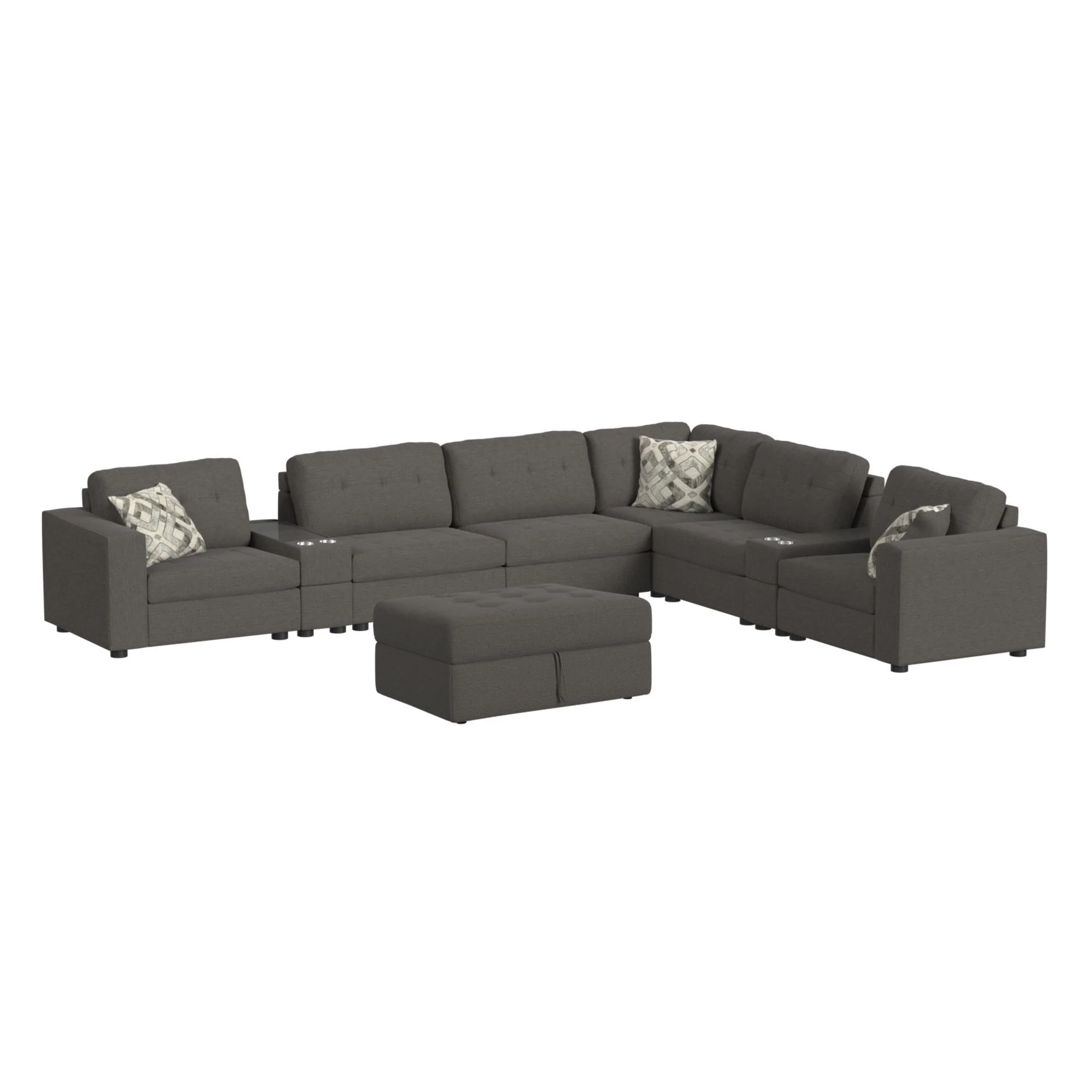 Options One - Living Room Set Sectional - Image 5